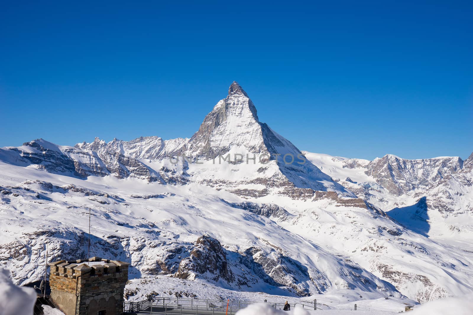 Matterhorn mountain, zermatt in switzerland