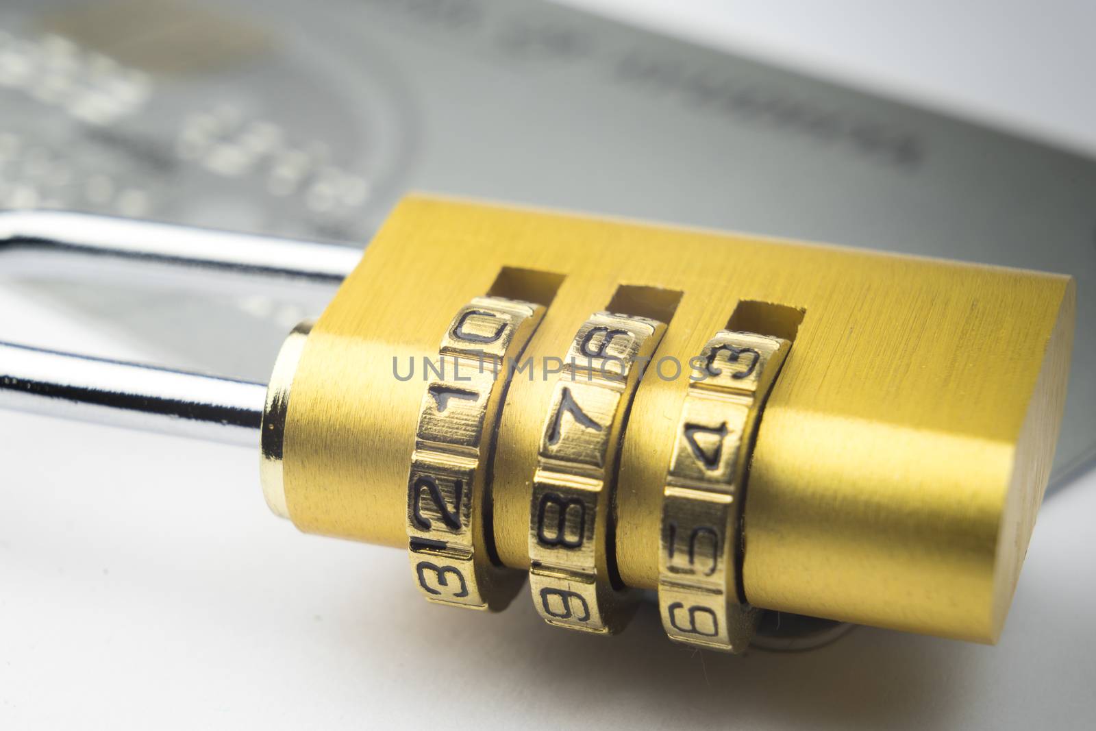 Credit Card lock online payment security trust by Alicephoto