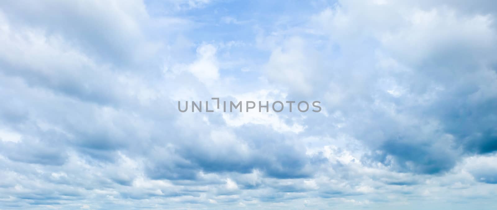 White cloud and Beautiful with blue sky background.