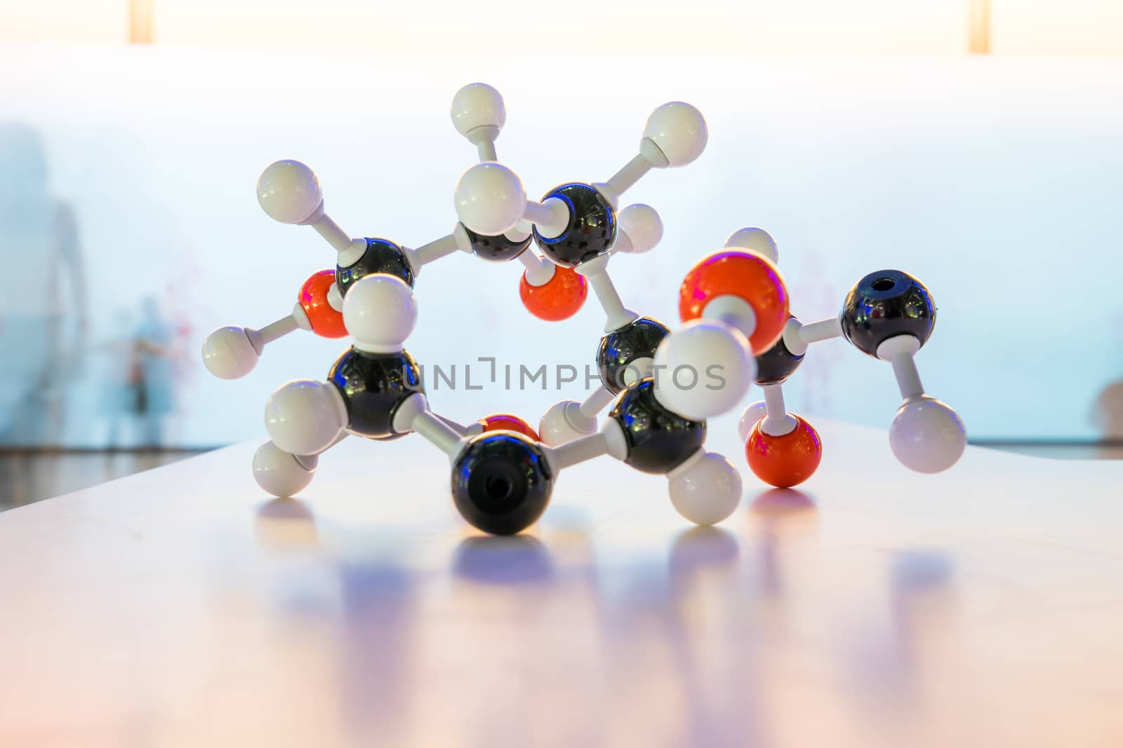 Science Molecule DNA Model Structure, business concept 