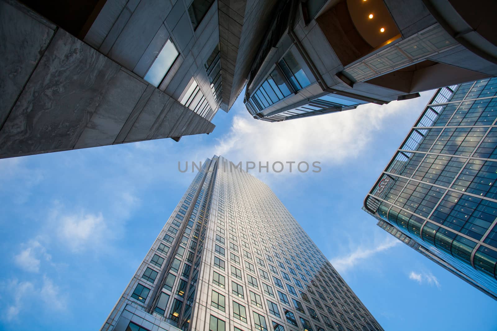 London office building cityscape  for business concept
