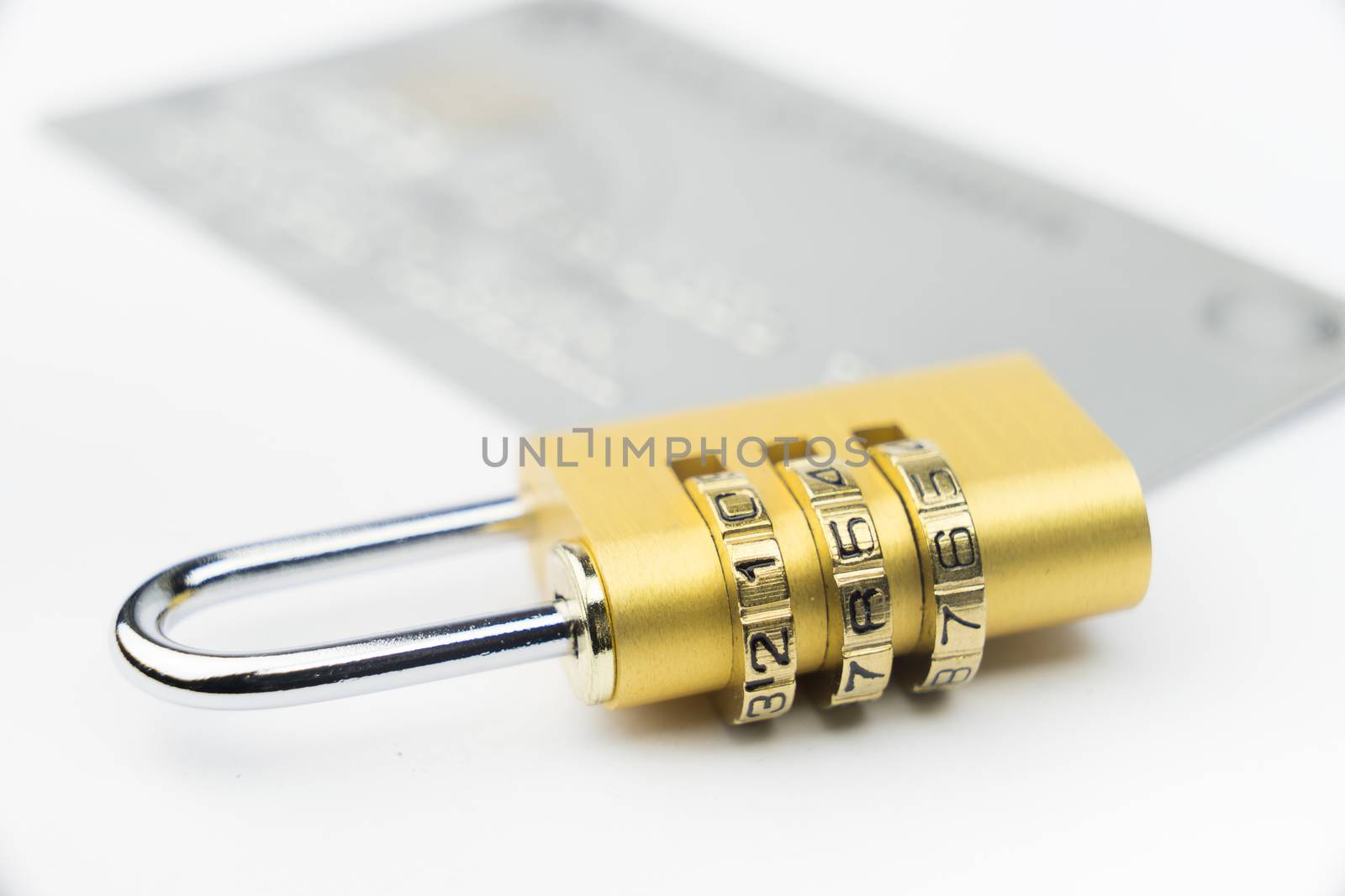 Credit Card lock online payment security trust by Alicephoto