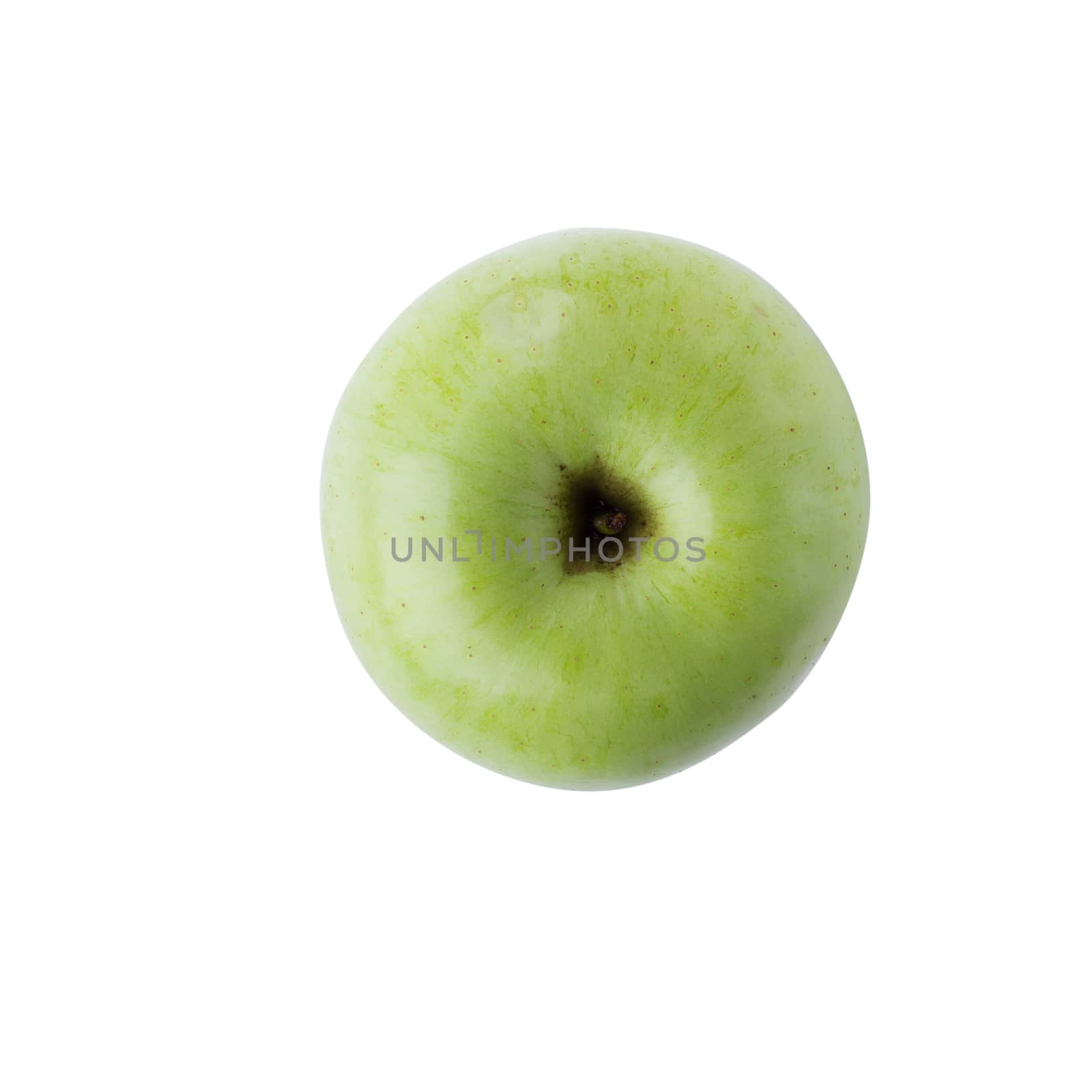 Fresh Green Apple Isolated on White Background by kaiskynet