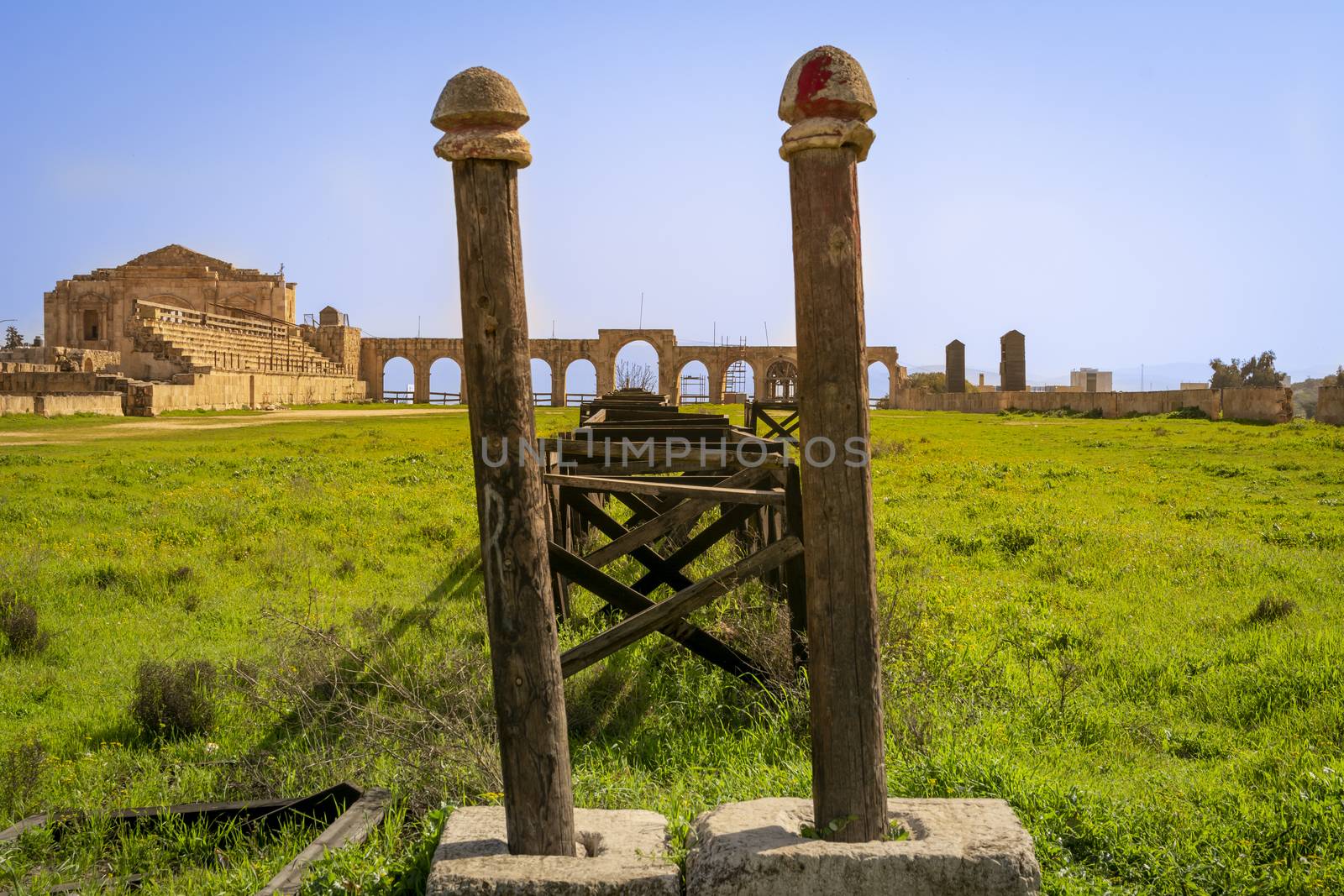 Hippodrome of Roman Ruins of Gerasa, Jerash by kb79