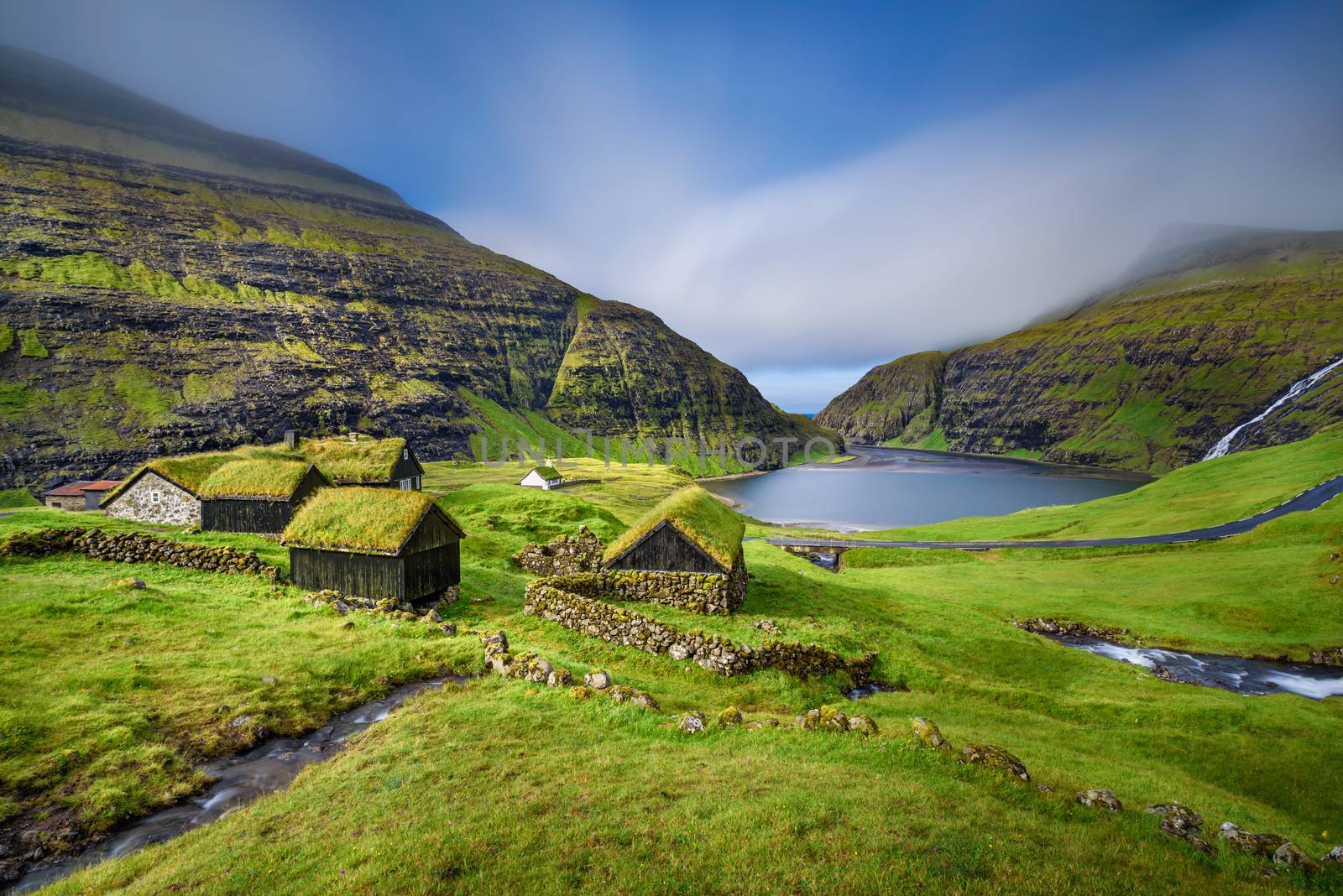 Village of Saksun, Faroe Islands, Denmark by nickfox