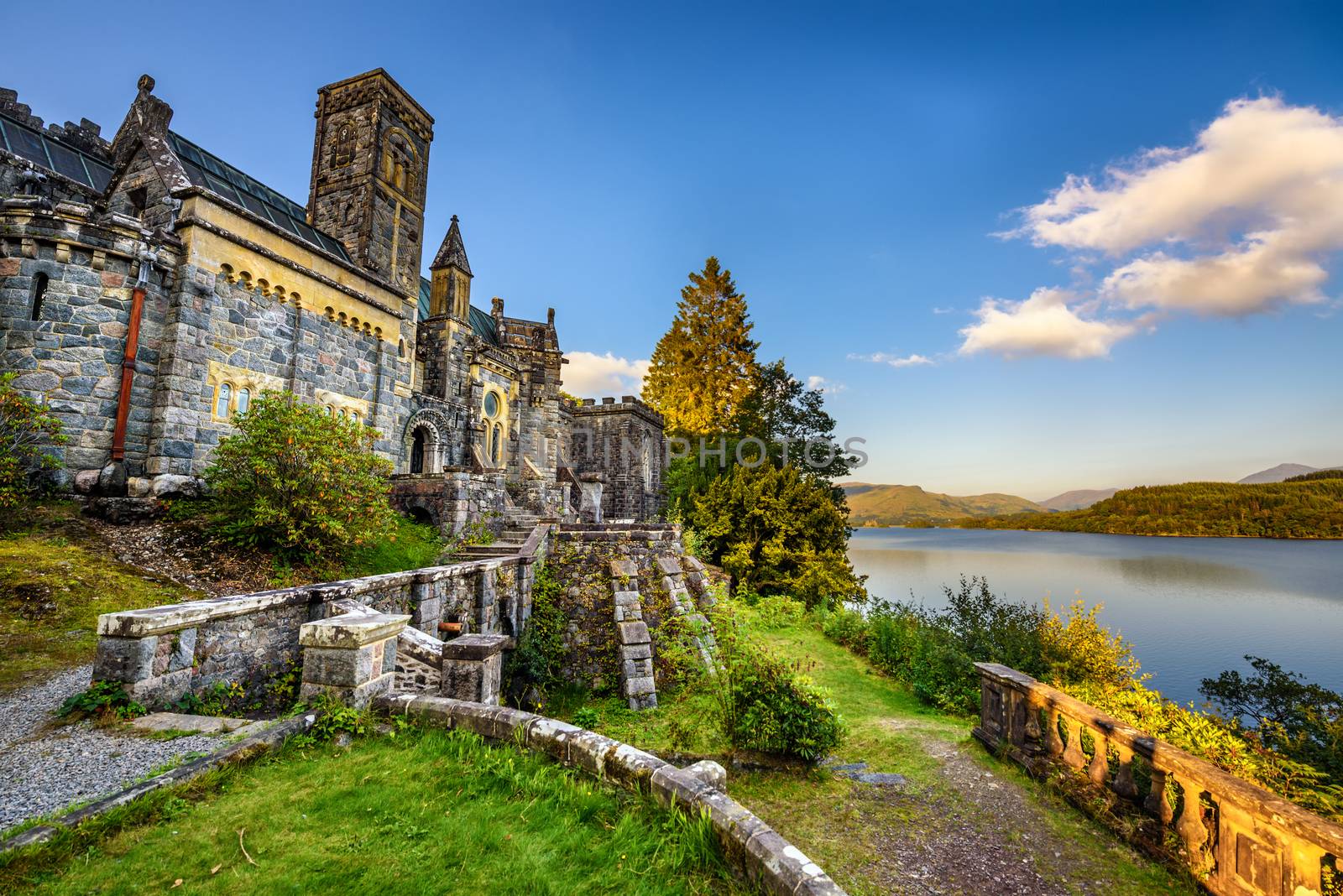 St Conans Kirk located in Loch Awe, Argyll and Bute, Scotland