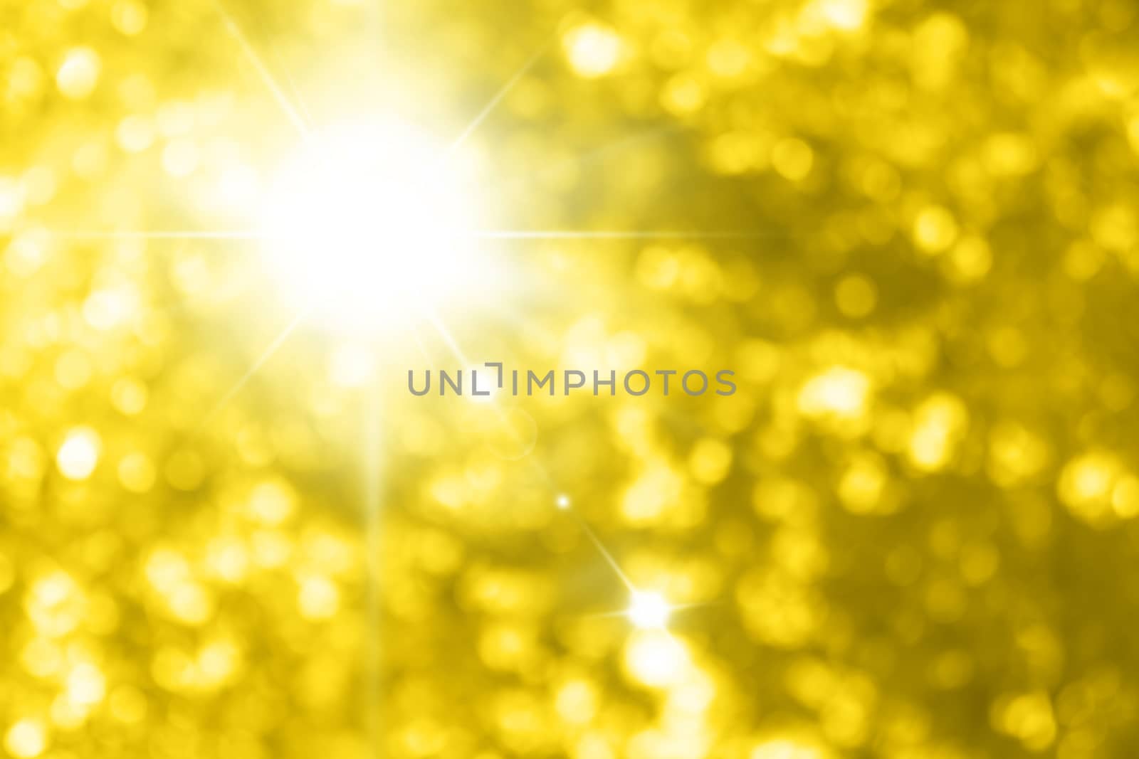 Beautiful glittering yellow gold backgrounds with lighting gold yellow bokeh effect on picture, Yellow gold glitter background