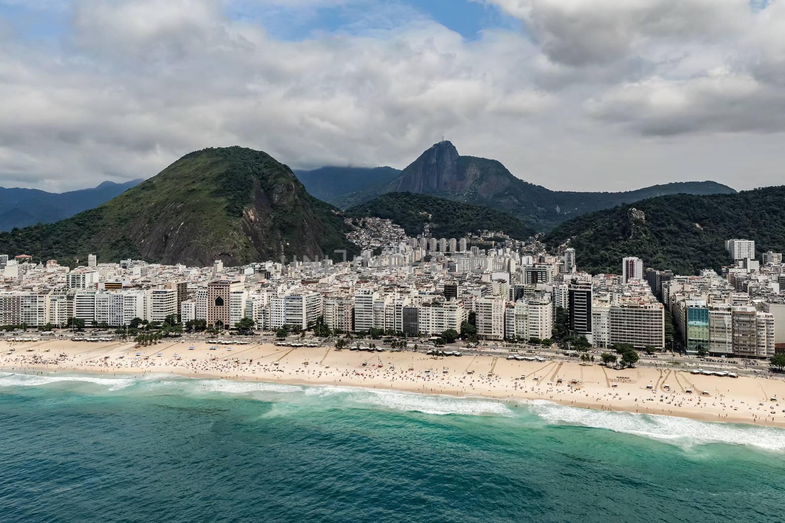 Copacabana Beach in Rio de Janeiro, Brazil