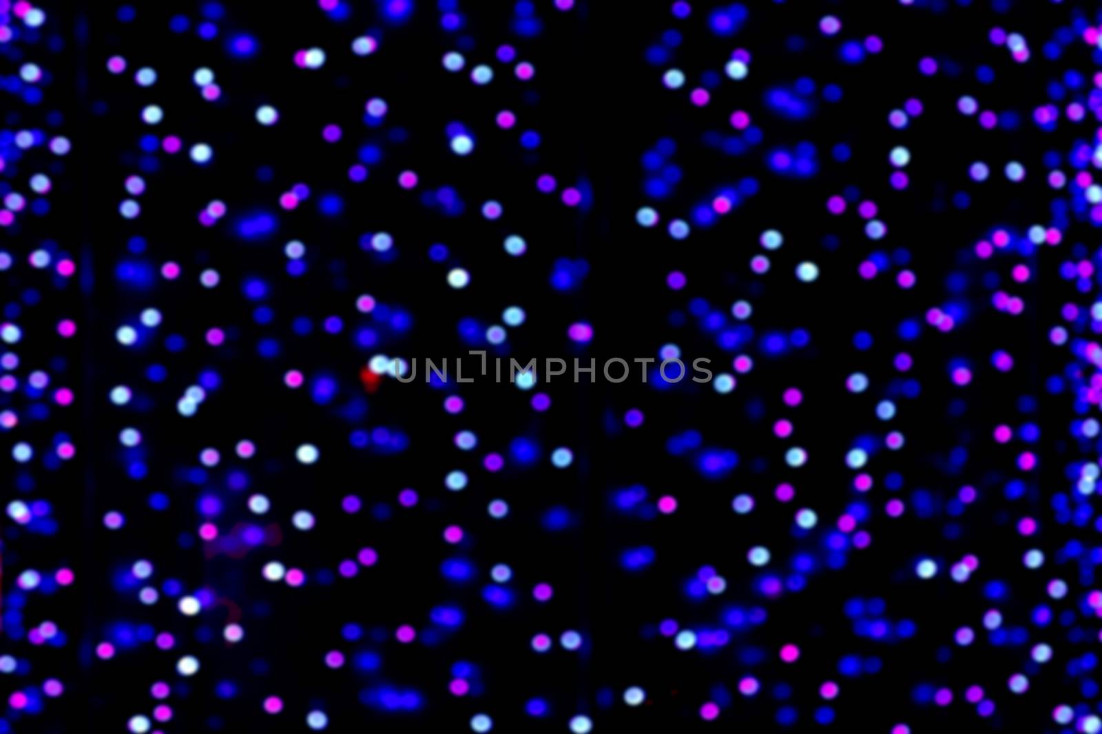 blurred violet purple bokeh and blue light luxury background, gradient purple and blue bokeh light glitter and shine background