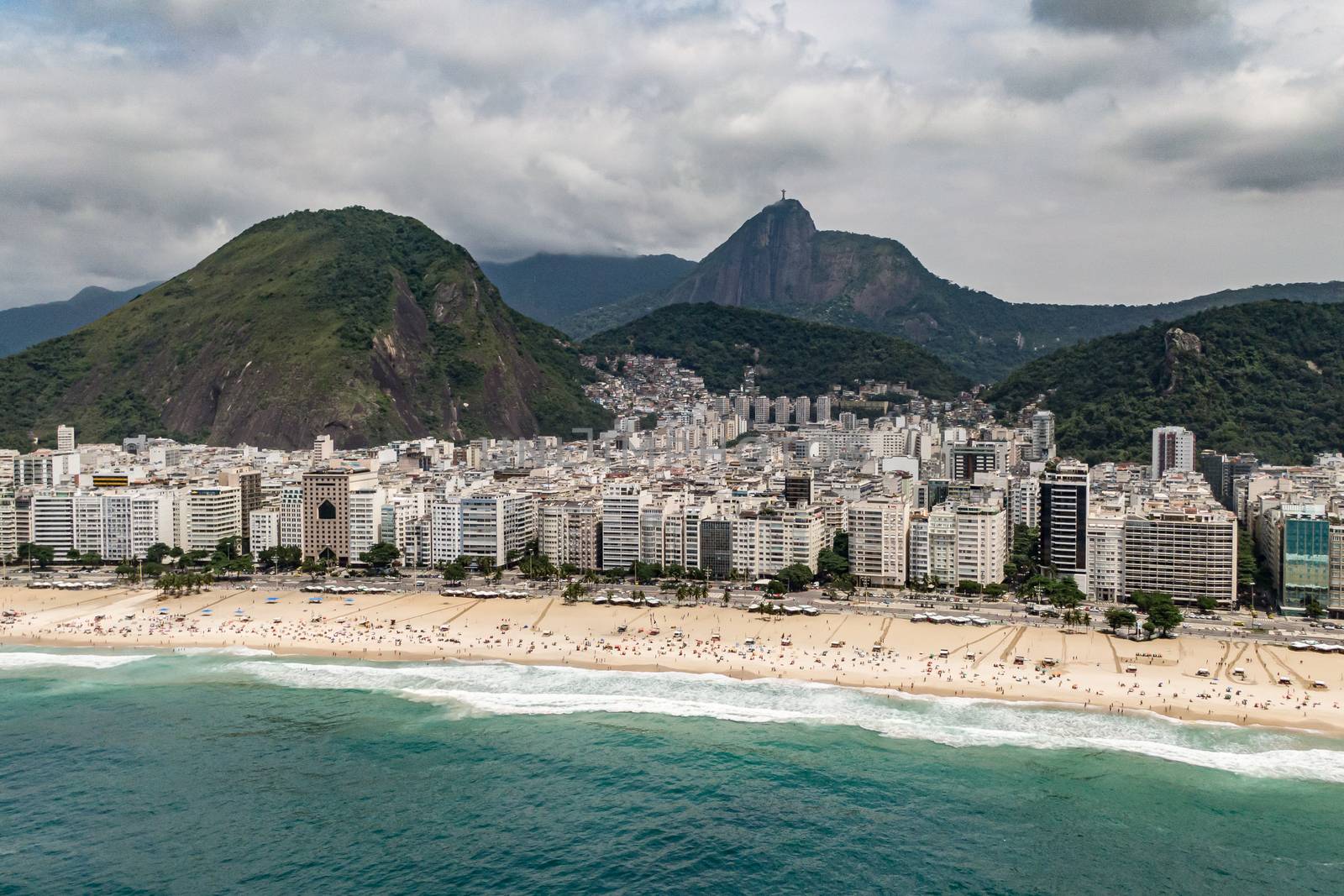 Copacabana Beach in Rio de Janeiro by 9parusnikov