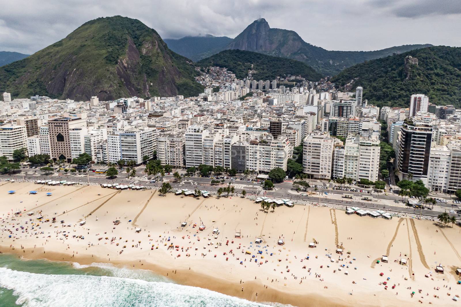 Copacabana Beach in Rio de Janeiro by 9parusnikov