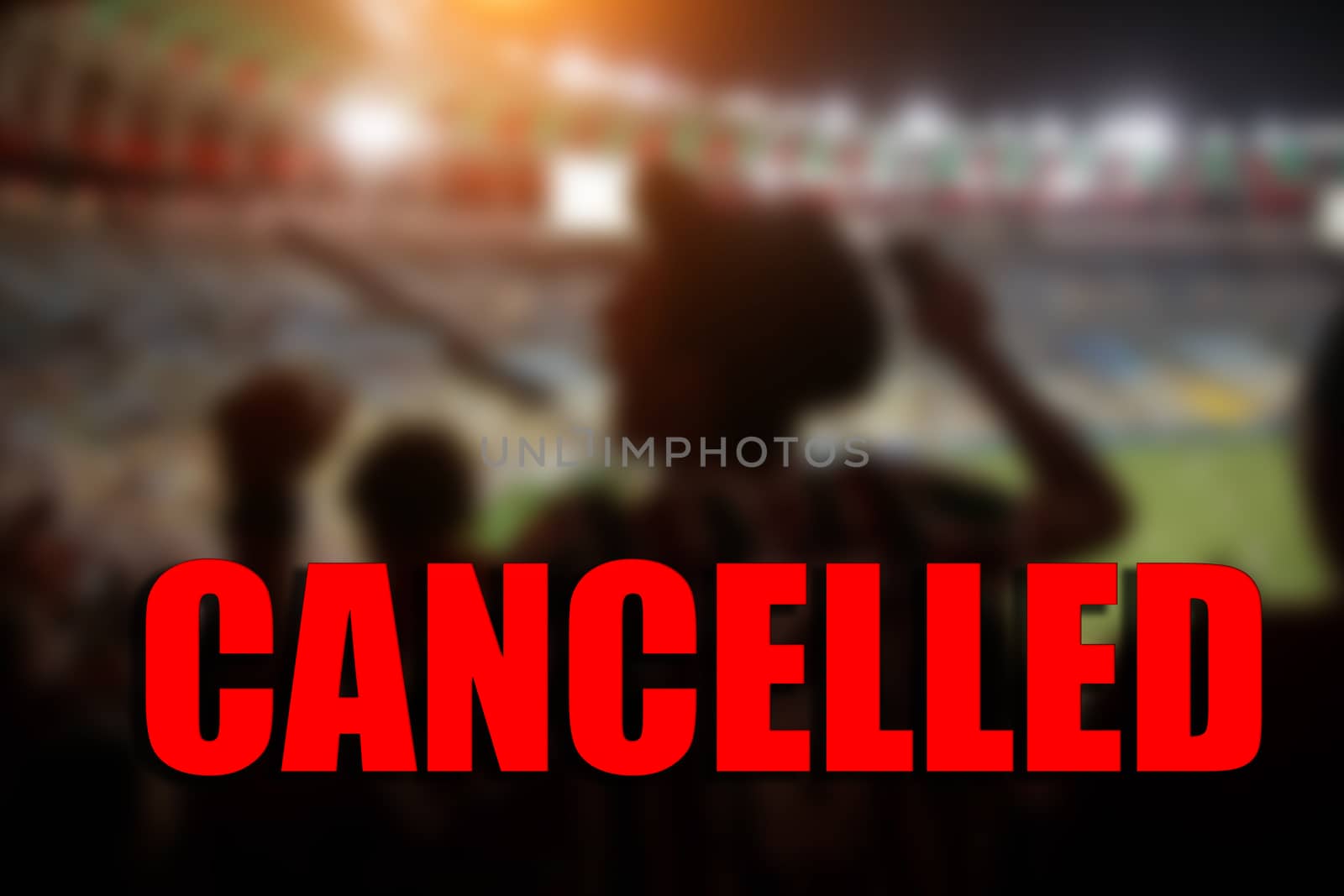 The concept of cancellation of sports events.