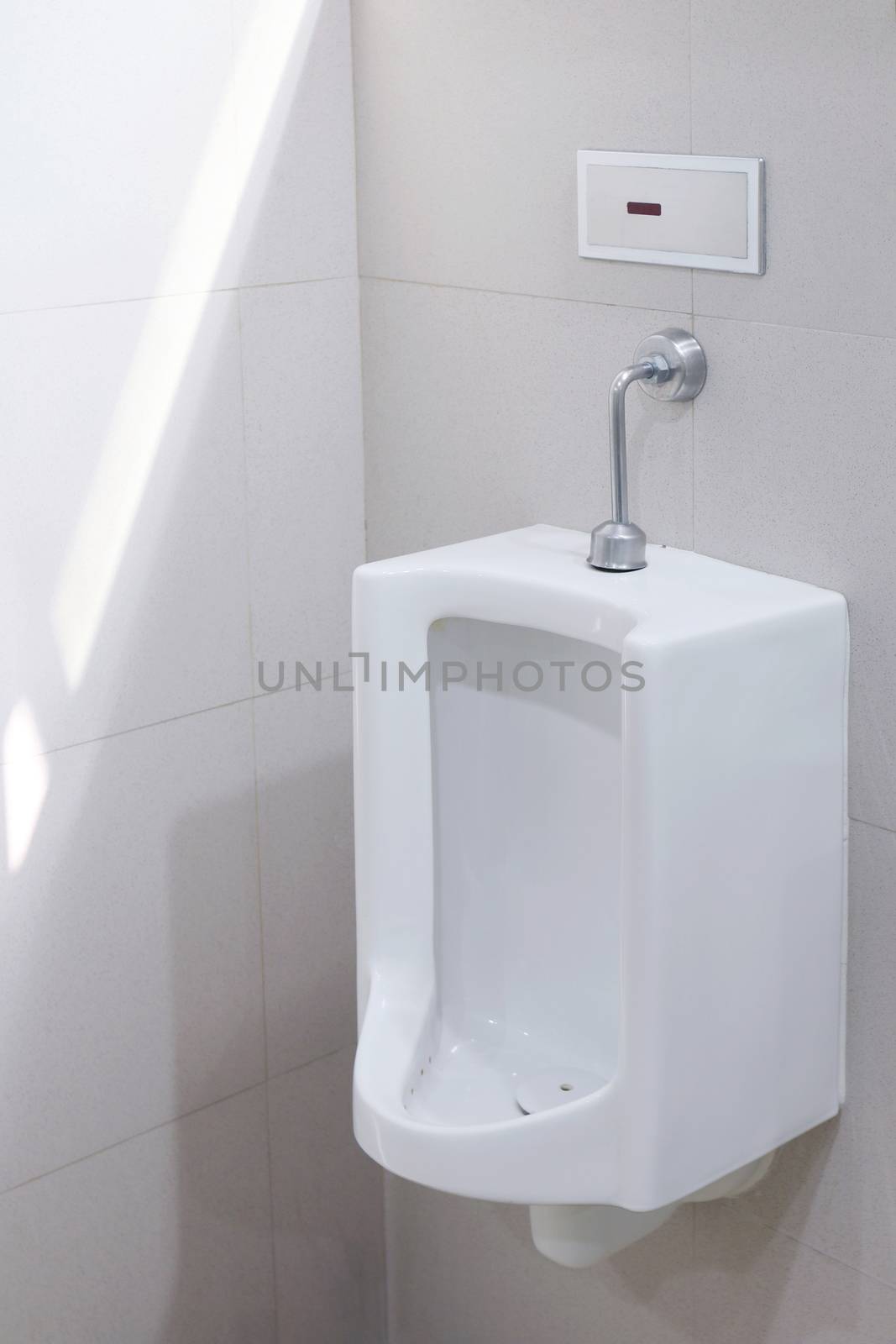 Urinals for men outdoor toilet, Urinals white ceramic at bathroom public, close-up white urinals by cgdeaw