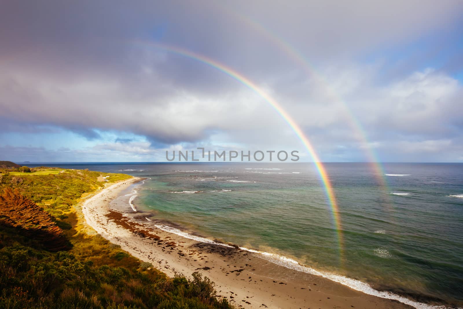 Flinders Ocean Beach in the Mornington Peninsula Australia by FiledIMAGE