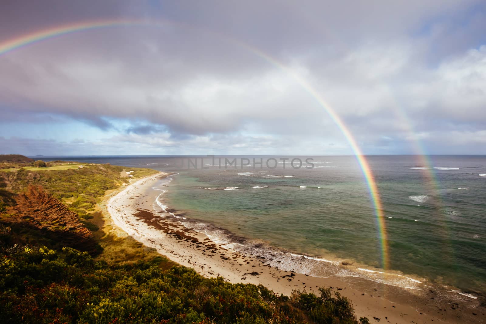 Flinders Ocean Beach in the Mornington Peninsula Australia by FiledIMAGE