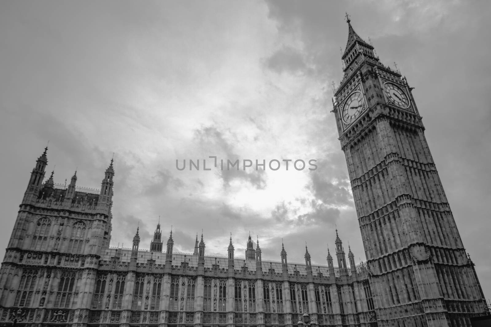 The houses of Parliament and Big Ben in London
