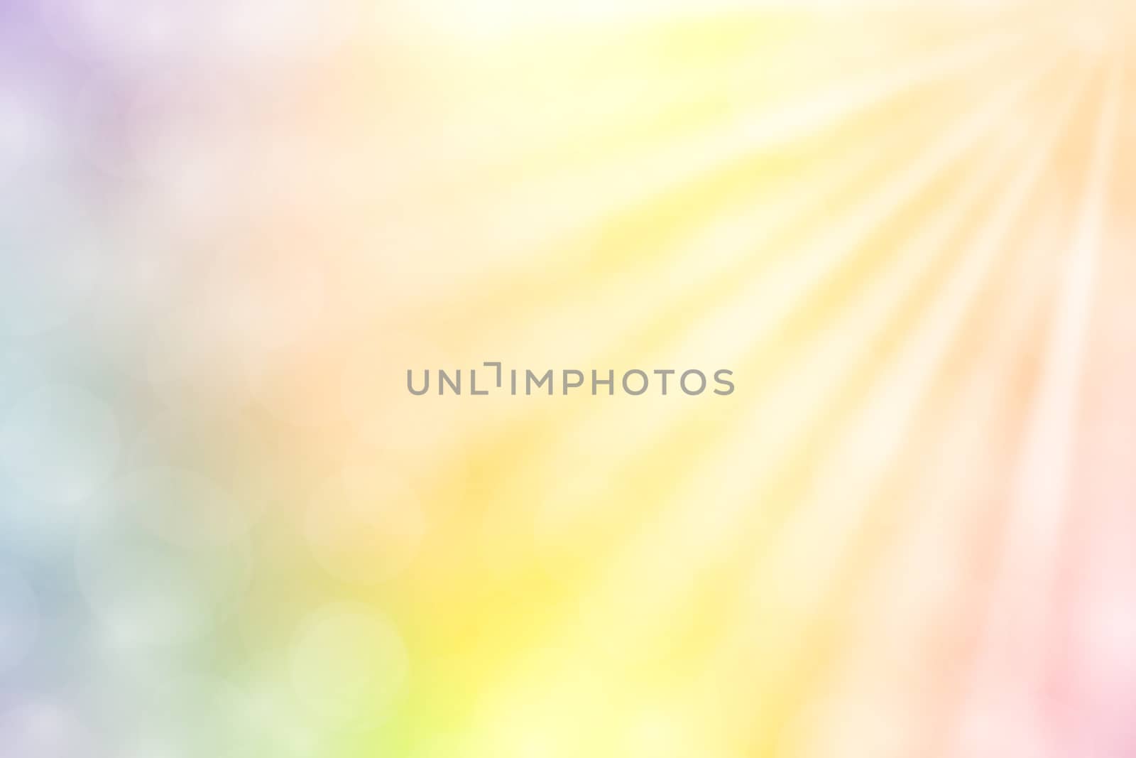 colorful yellow bokeh lights beam shine on gradient yellow background for copy space, bokeh colorful light yellow soft shade, bokeh lights shine on gradient soft yellow