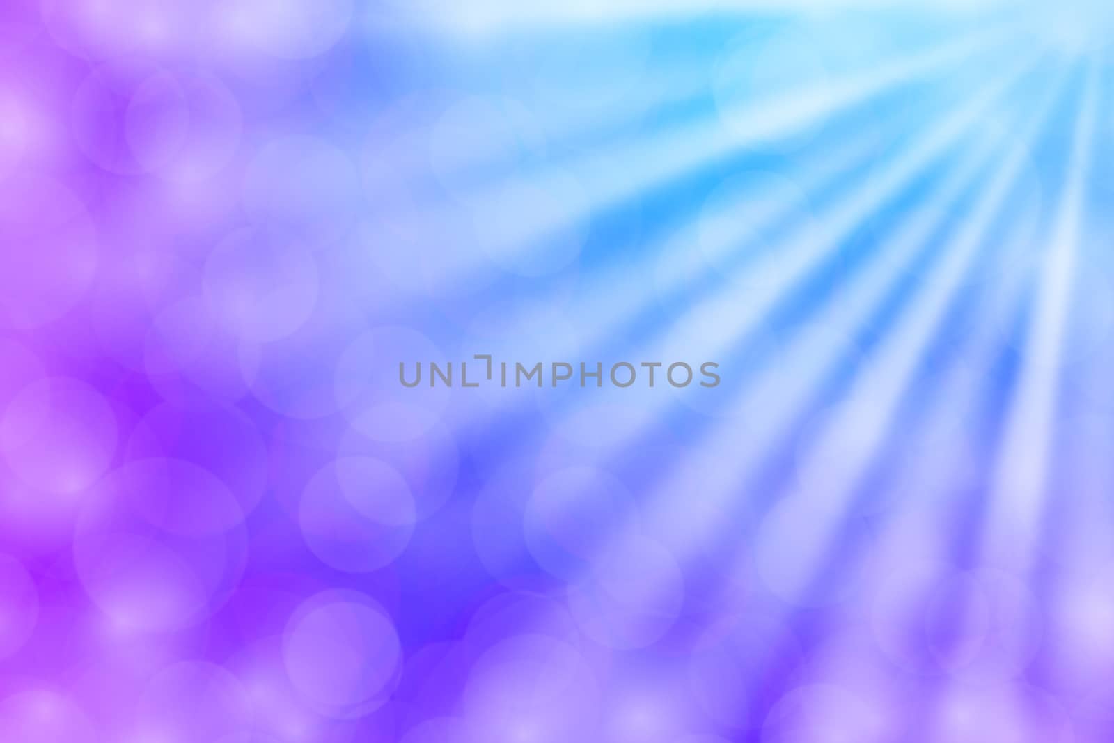 colorful purple and blue bokeh lights beam shine on gradient purple and blue background for copy space, bokeh colorful light purple and blue soft shade, bokeh lights shine on gradient soft purple blue by cgdeaw