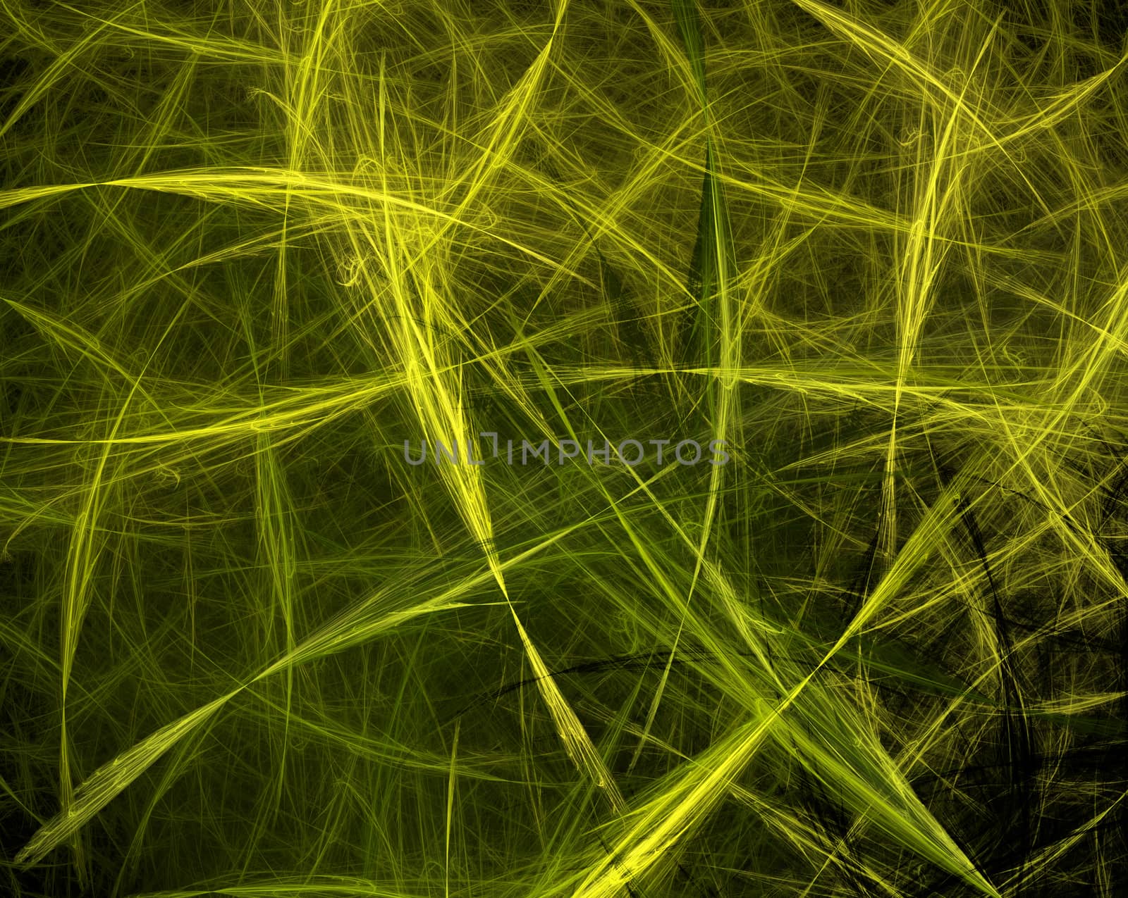 An abstract computer generated modern fractal design on dark background. Abstract fractal color texture. Digital art. Abstract Form & Colors. Prickly thorns of blackthorn. Fabric pattern