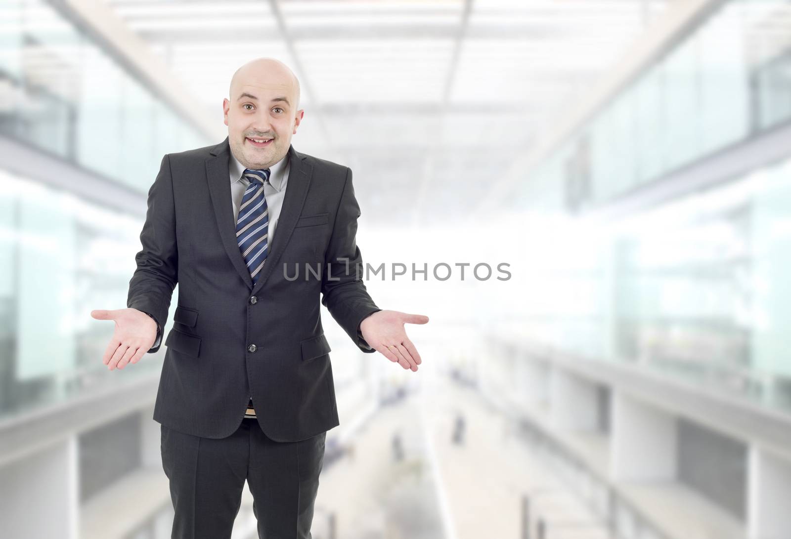 businessman waiting at the office