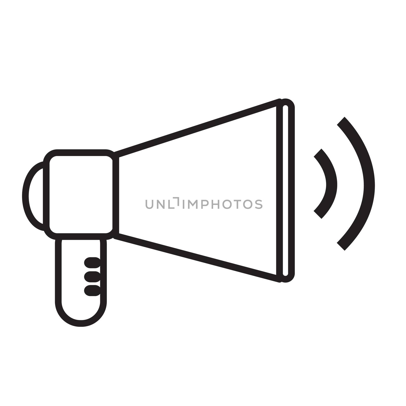 megaphone concept news digital internet design. megaphone icon o by suthee