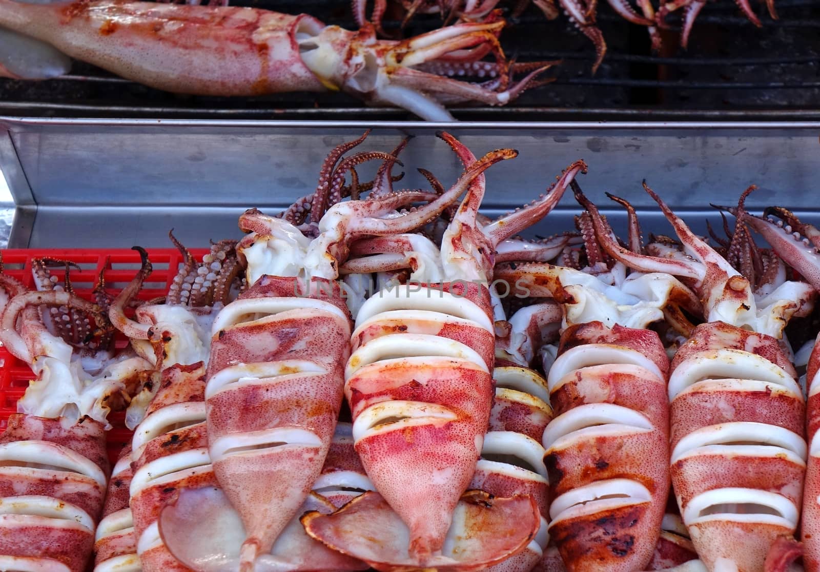 Grilled Squid for Sale by shiyali