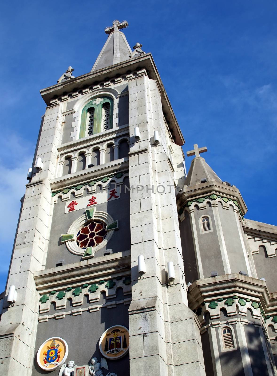 The Holy Rosary Cathedral in Kaohsiung, Taiwan built in 1865
