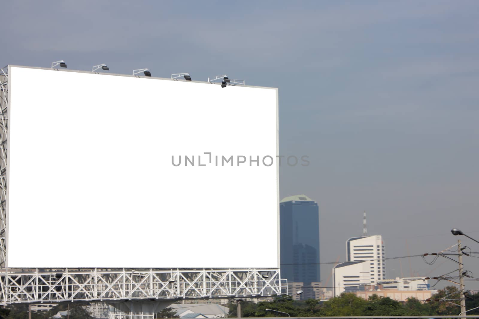 blank billboard or road sign by shutterbird