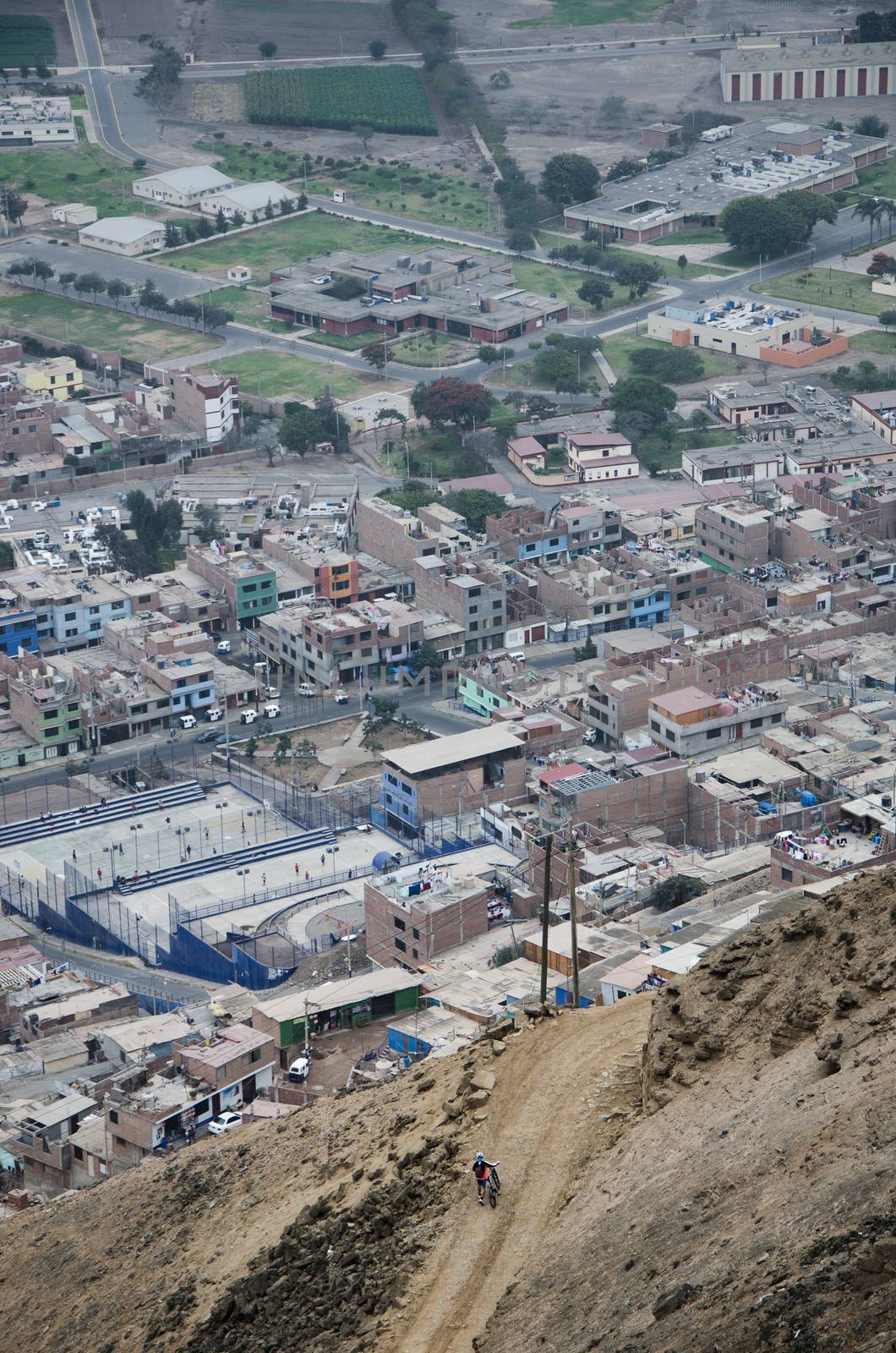 The Morro Solar in Chorrillos - Lima - Peru by Peruphotoart