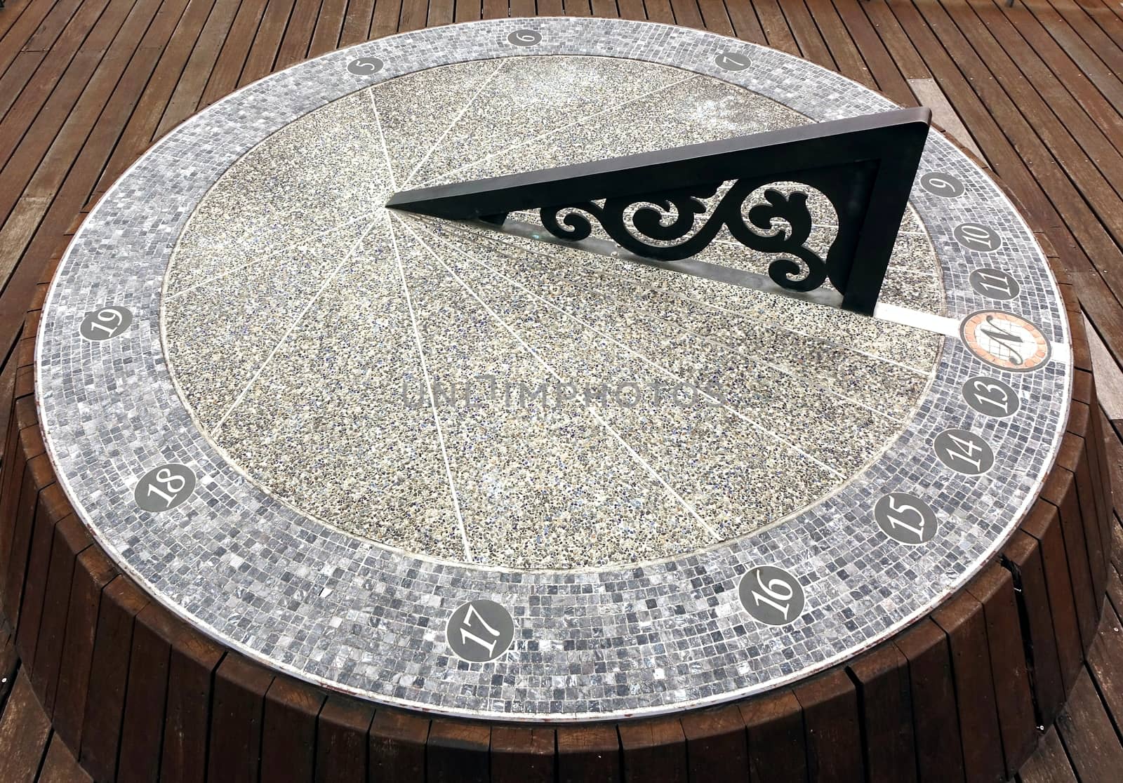 Large Sundial Made From Stone by shiyali