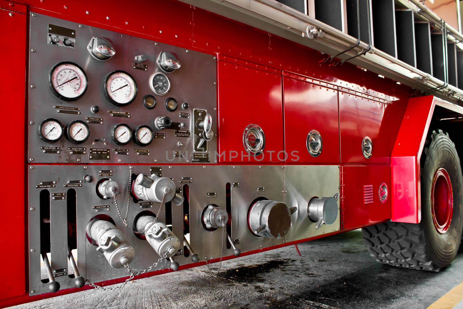 Fire truck car firefighter rescue by shutterbird