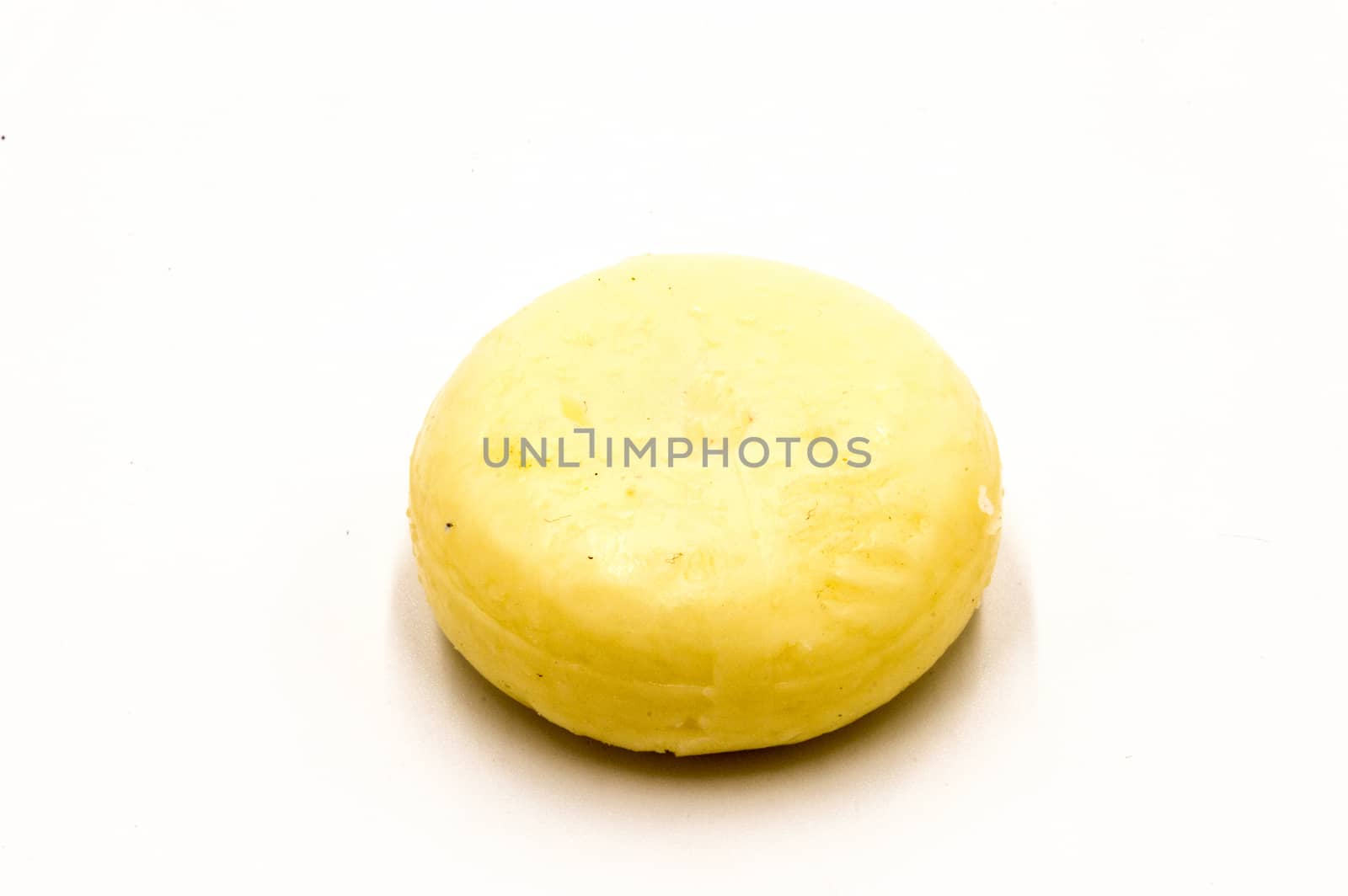 Cheese isolated on white with clipping path