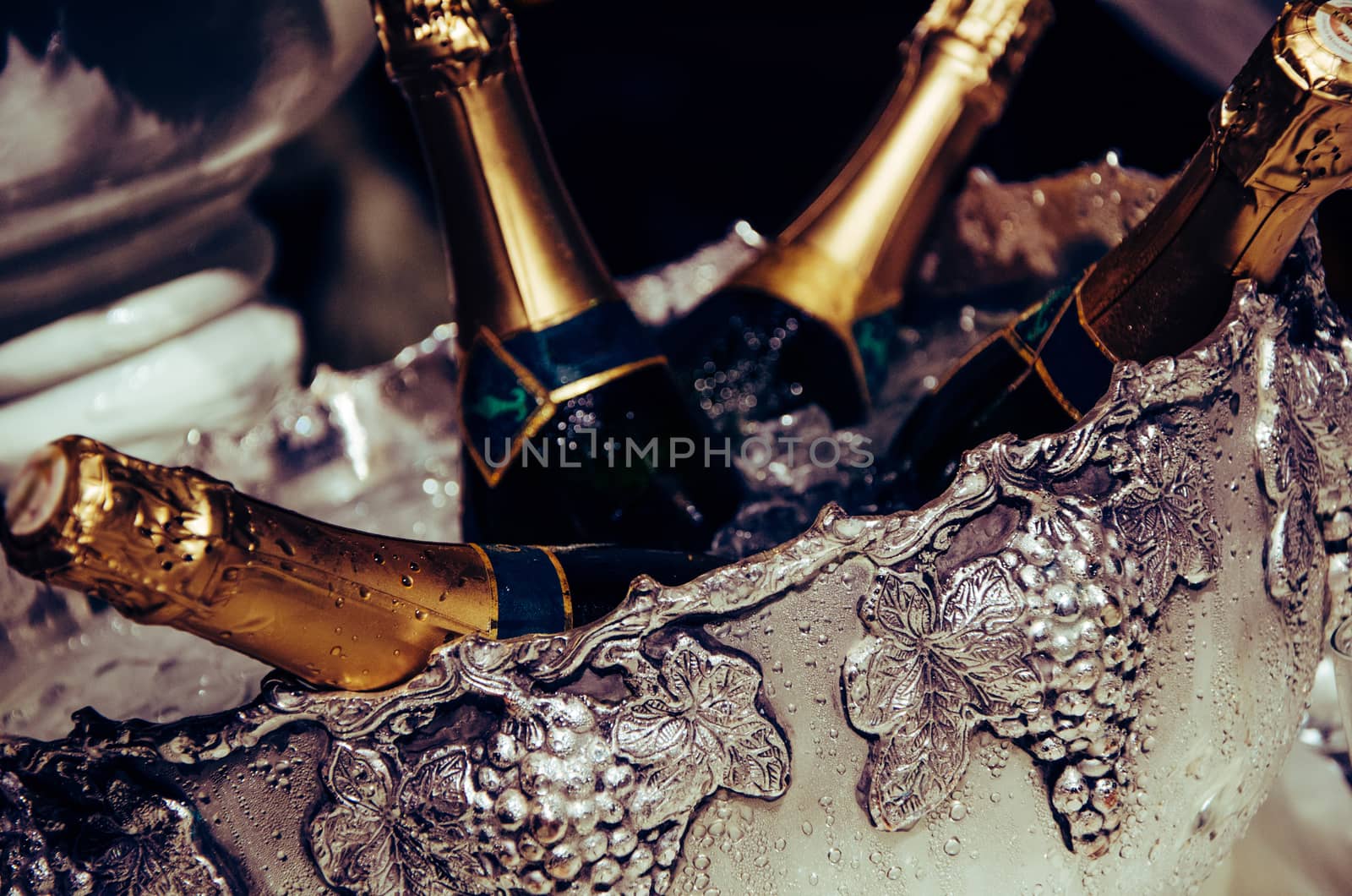 Champagne pail by Peruphotoart