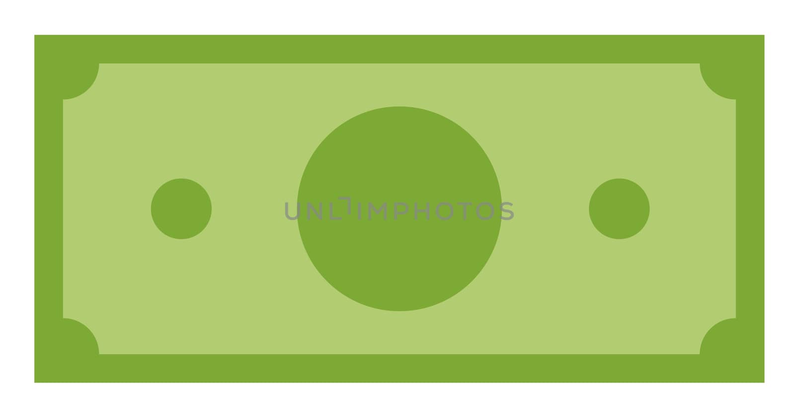 Dollars Bank icon on white background. flat style. Dollars Bank  by suthee