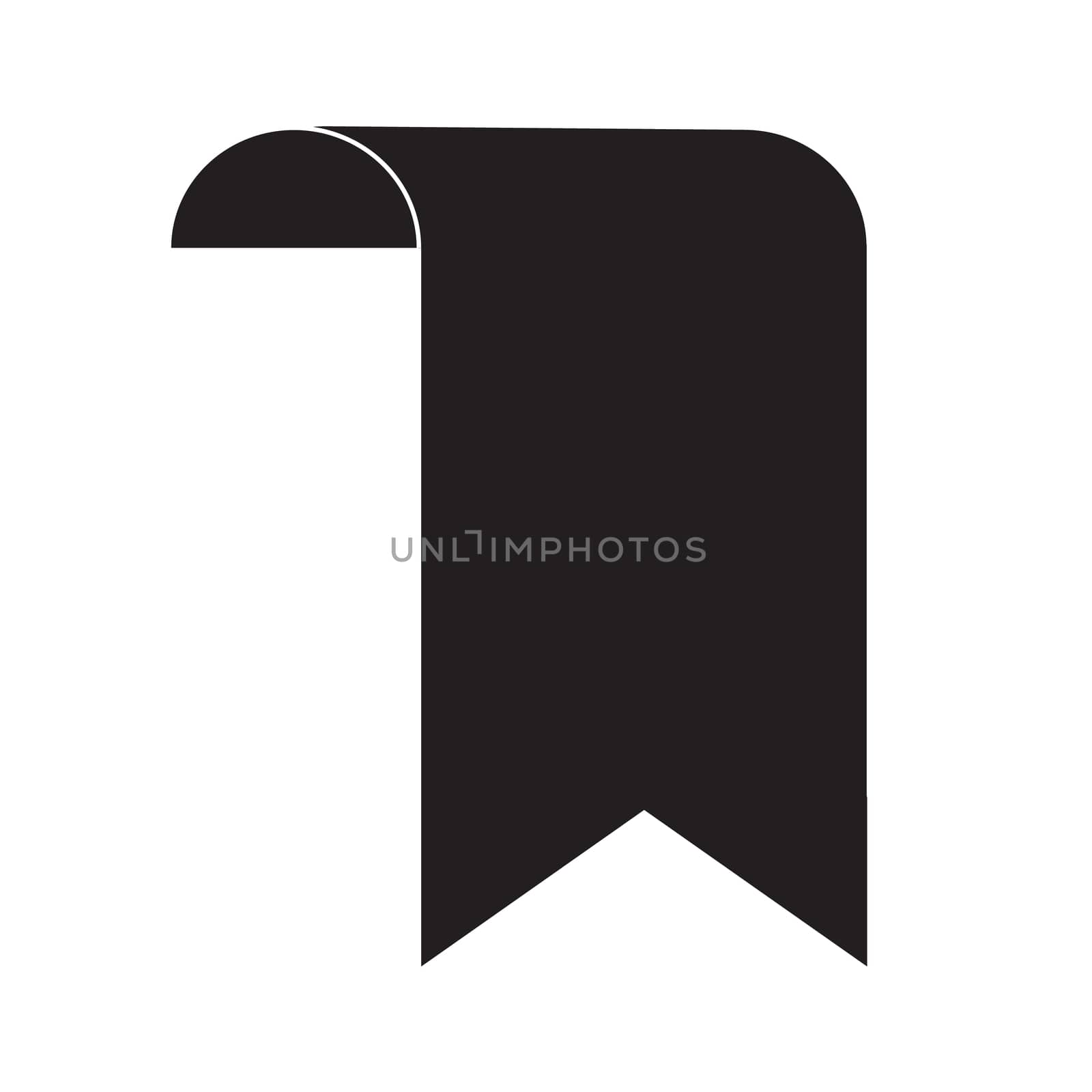 bookmark icon on White Background. bookmark sign. flat style. bo by suthee