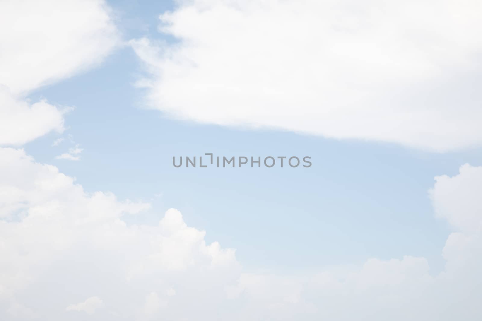 Blue sky background 