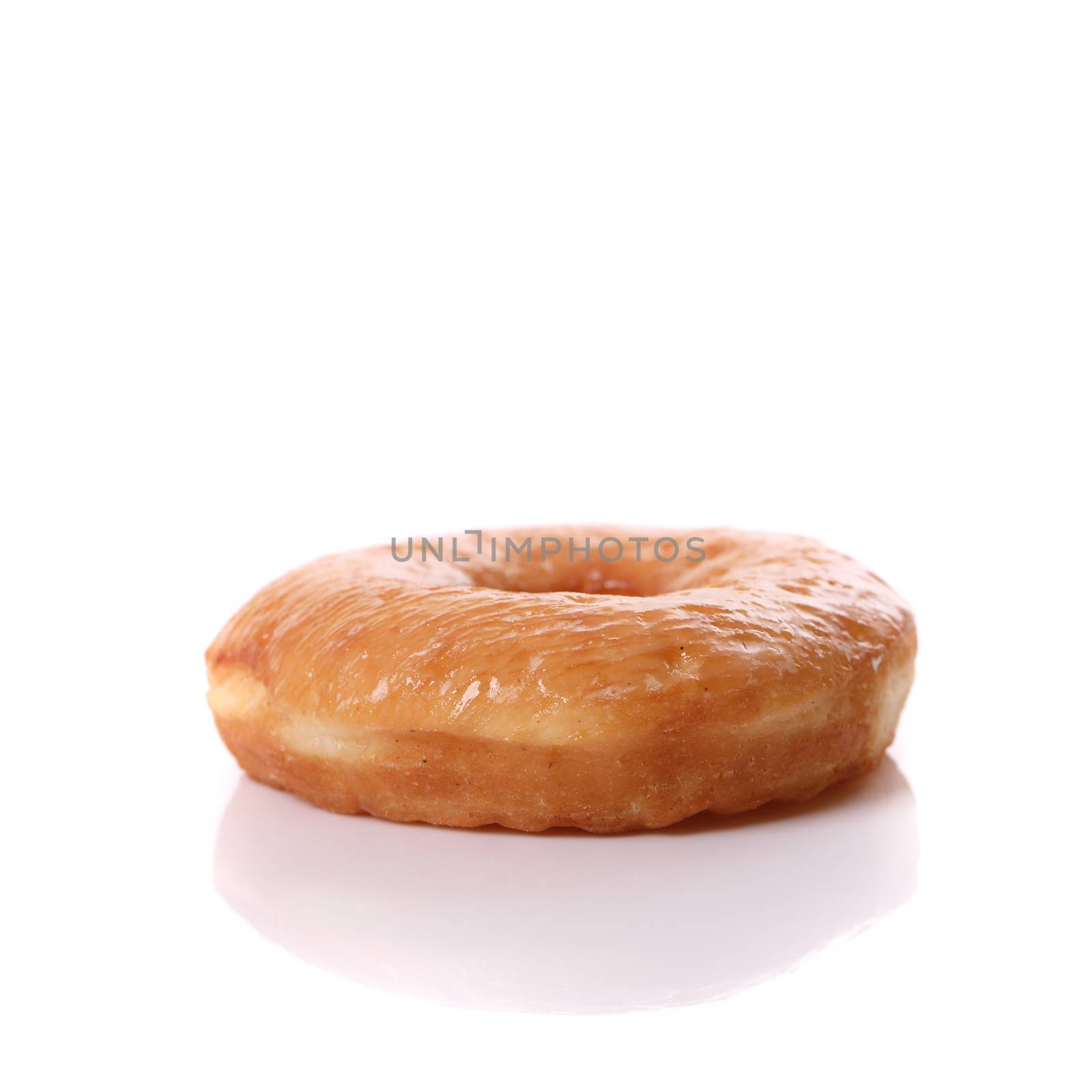 Donut isolated on white background by piyato