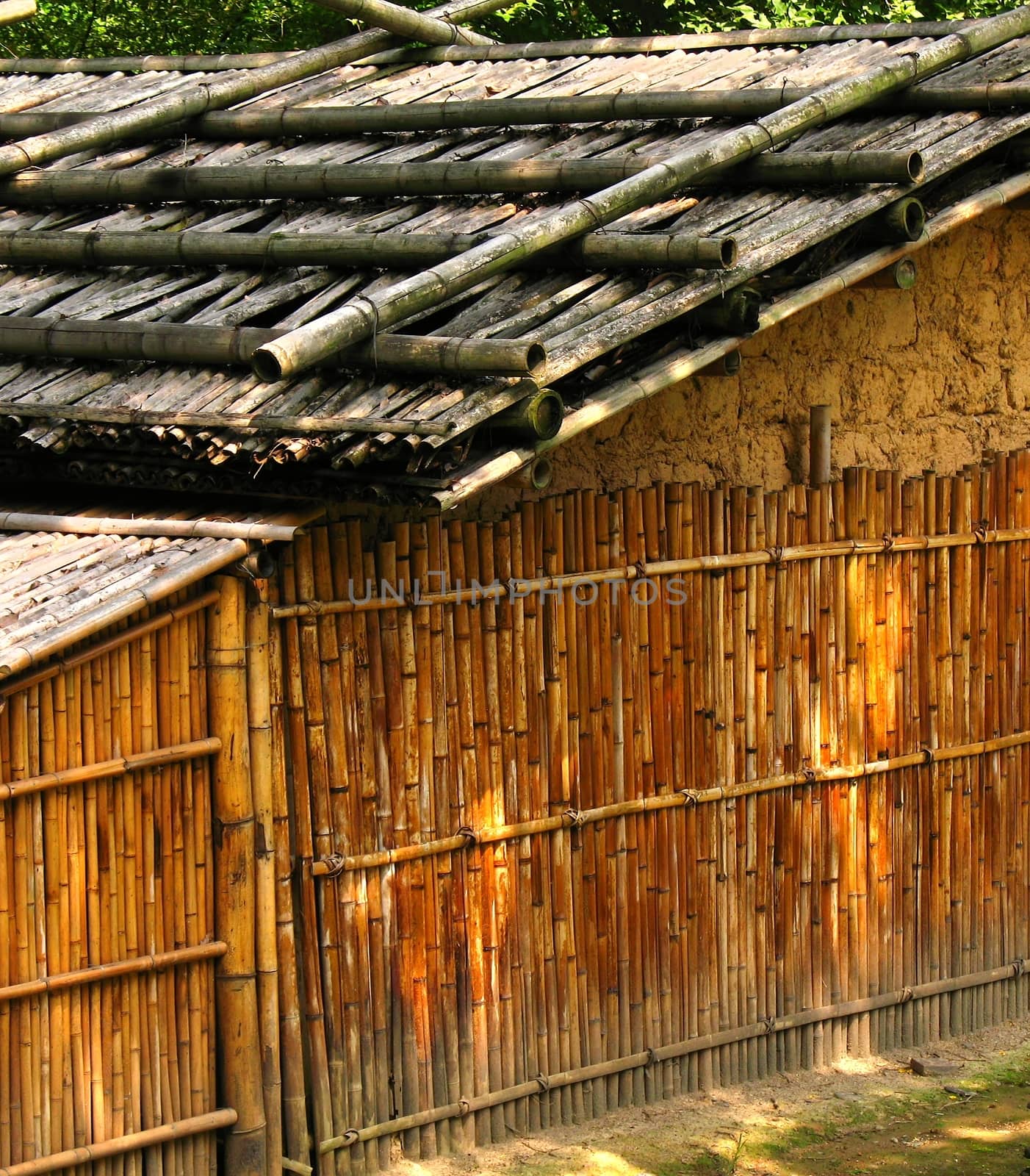 -- made from mud and bamboo, in Taiwan's mountains
