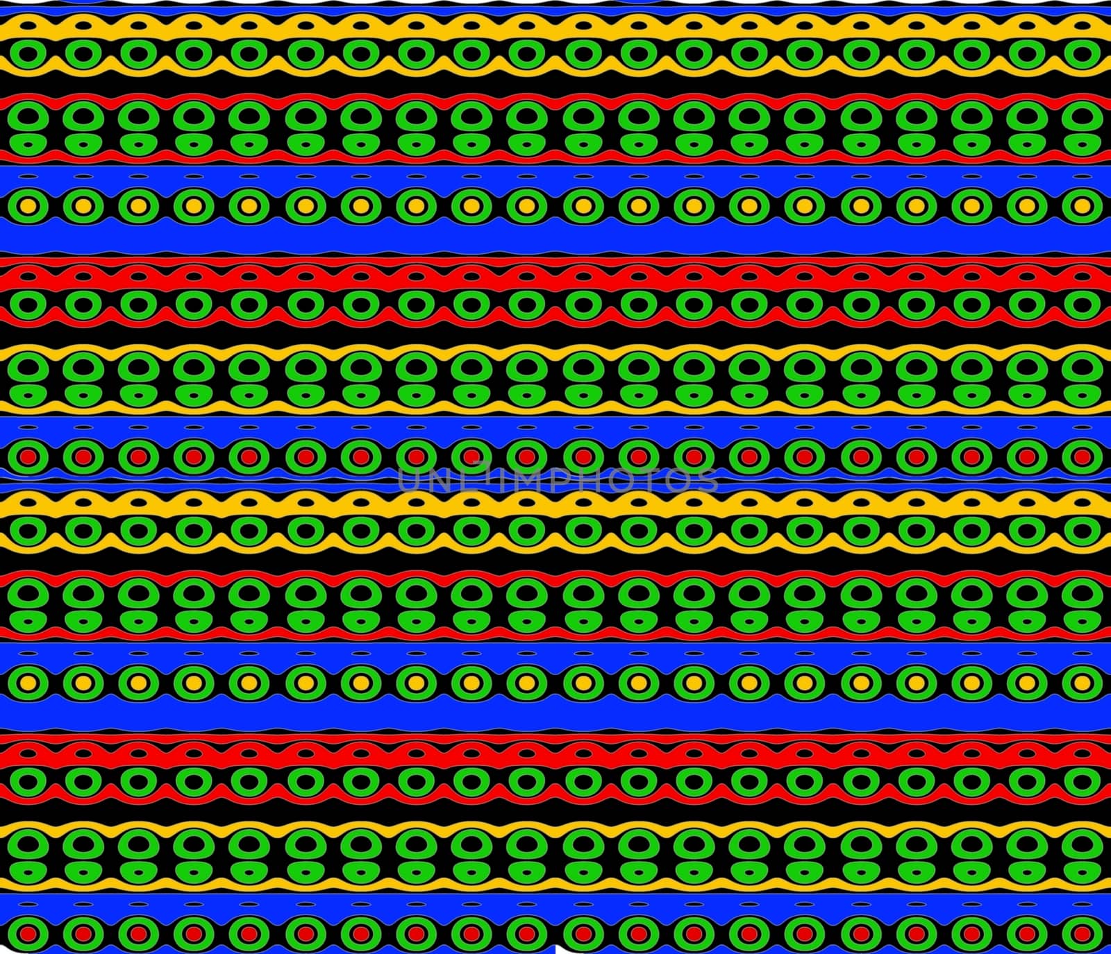 Native Pattern in Bright Colors by shiyali