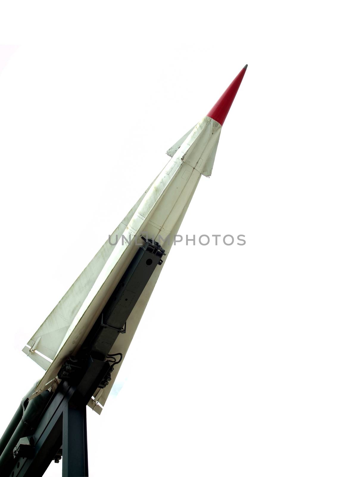 Vintage Military Rocket and Launcher by shiyali