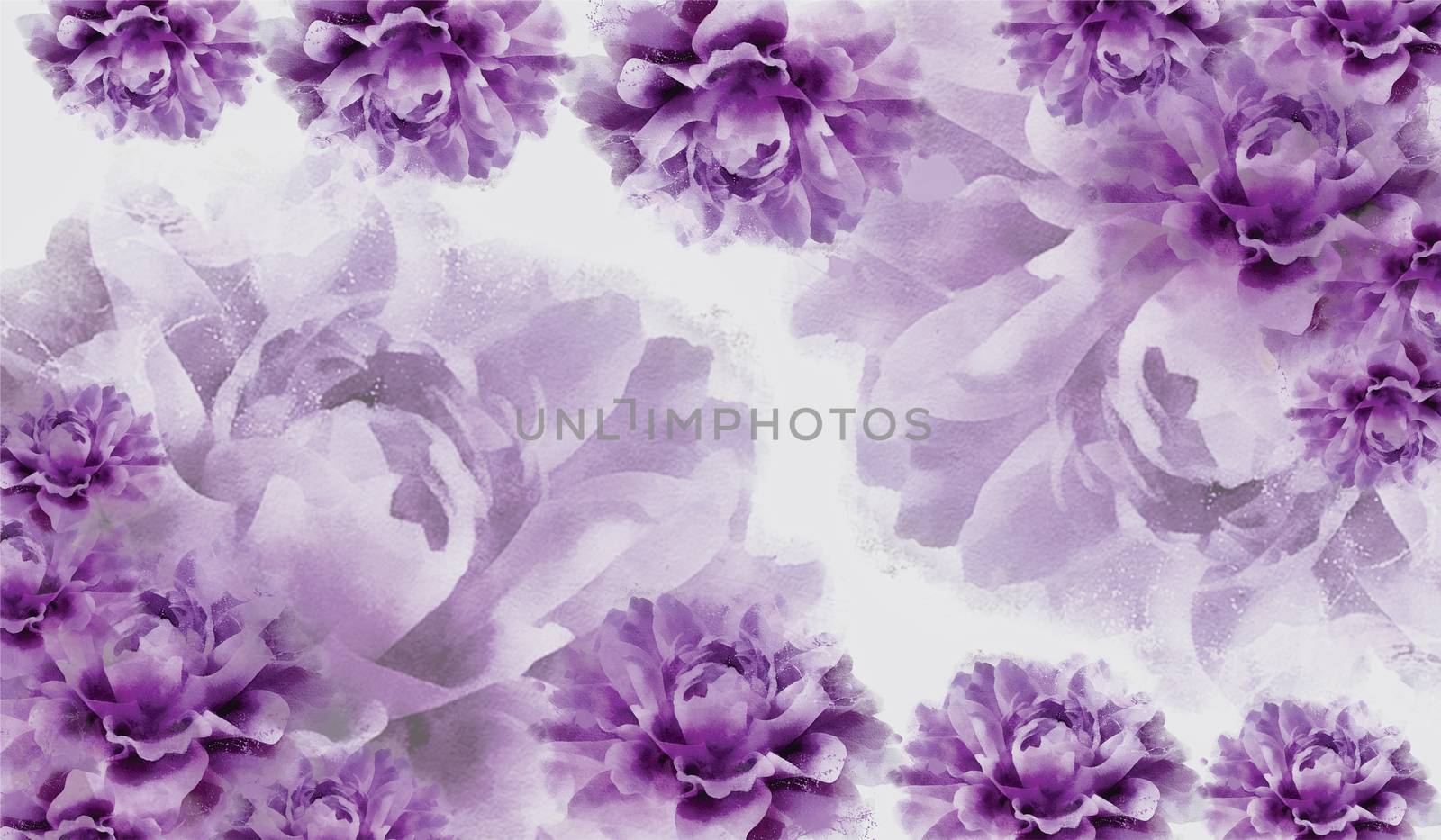 3d wallpaper  purple flower swan butterfly jewelry  background