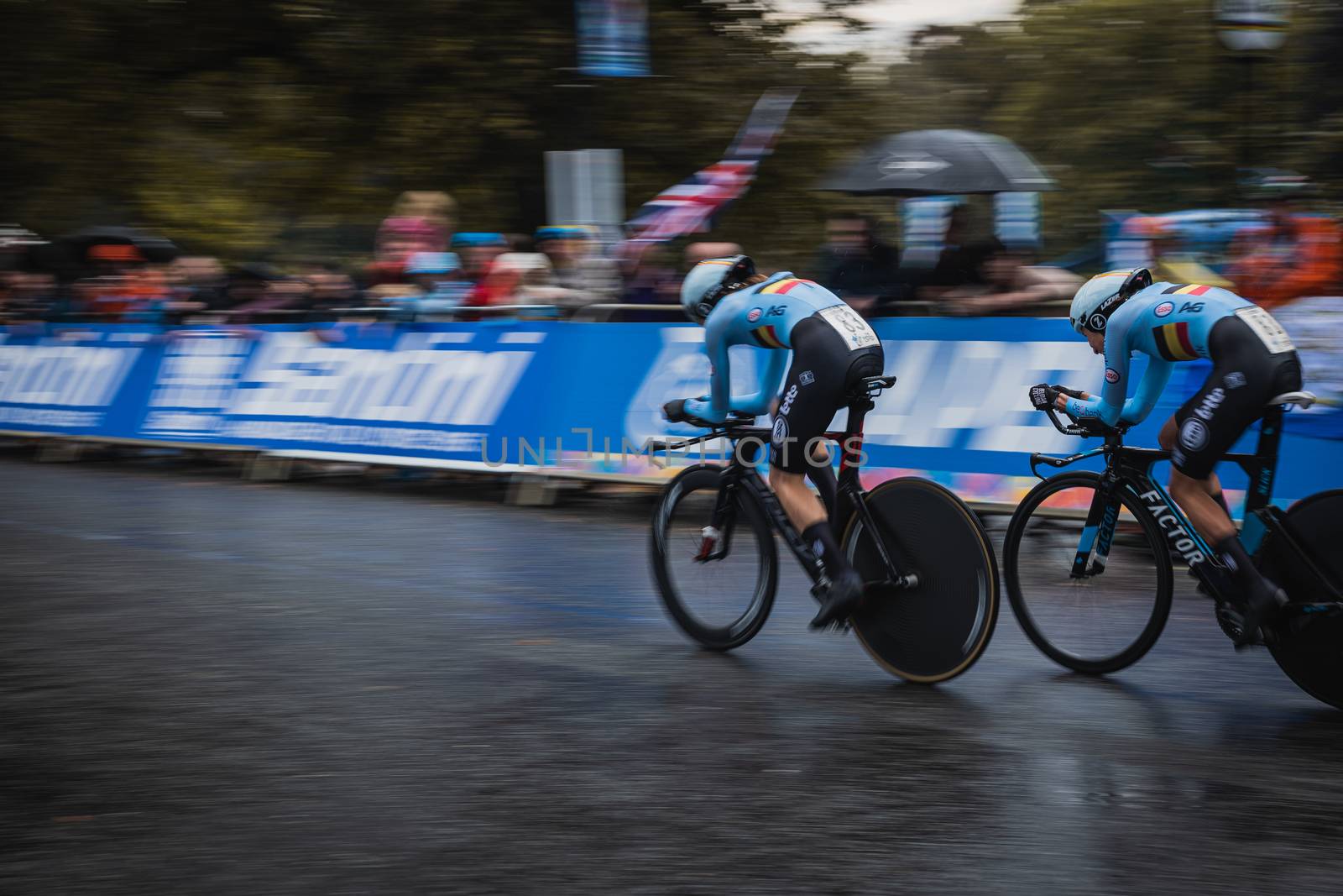 The UCI Cycling event from 2019 in Harrogate and Yorkshire, England