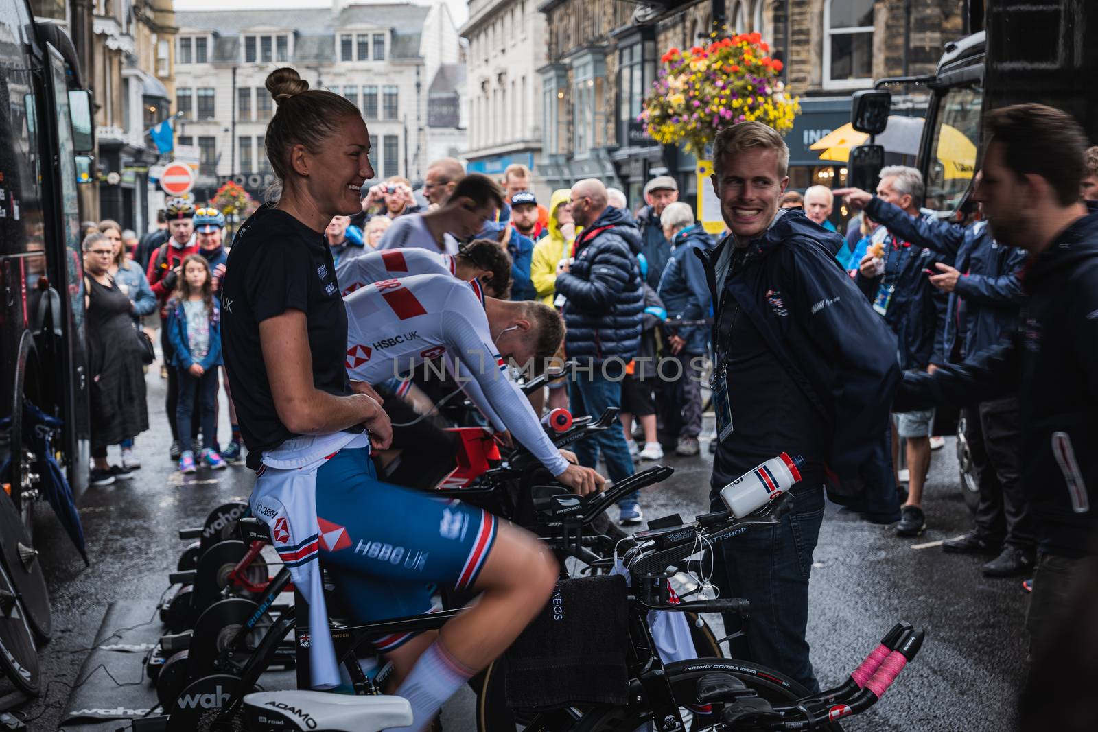 The UCI Cycling event from 2019 in Harrogate and Yorkshire, England