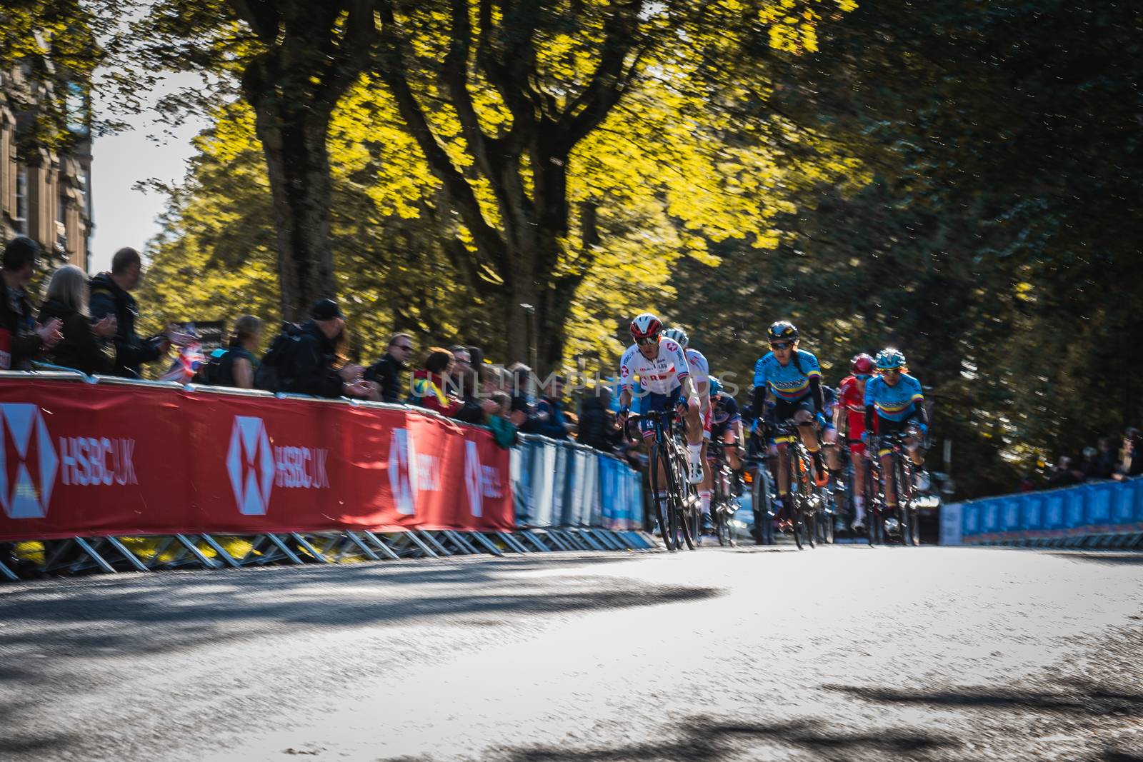 The UCI Cycling event from 2019 in Harrogate and Yorkshire, England