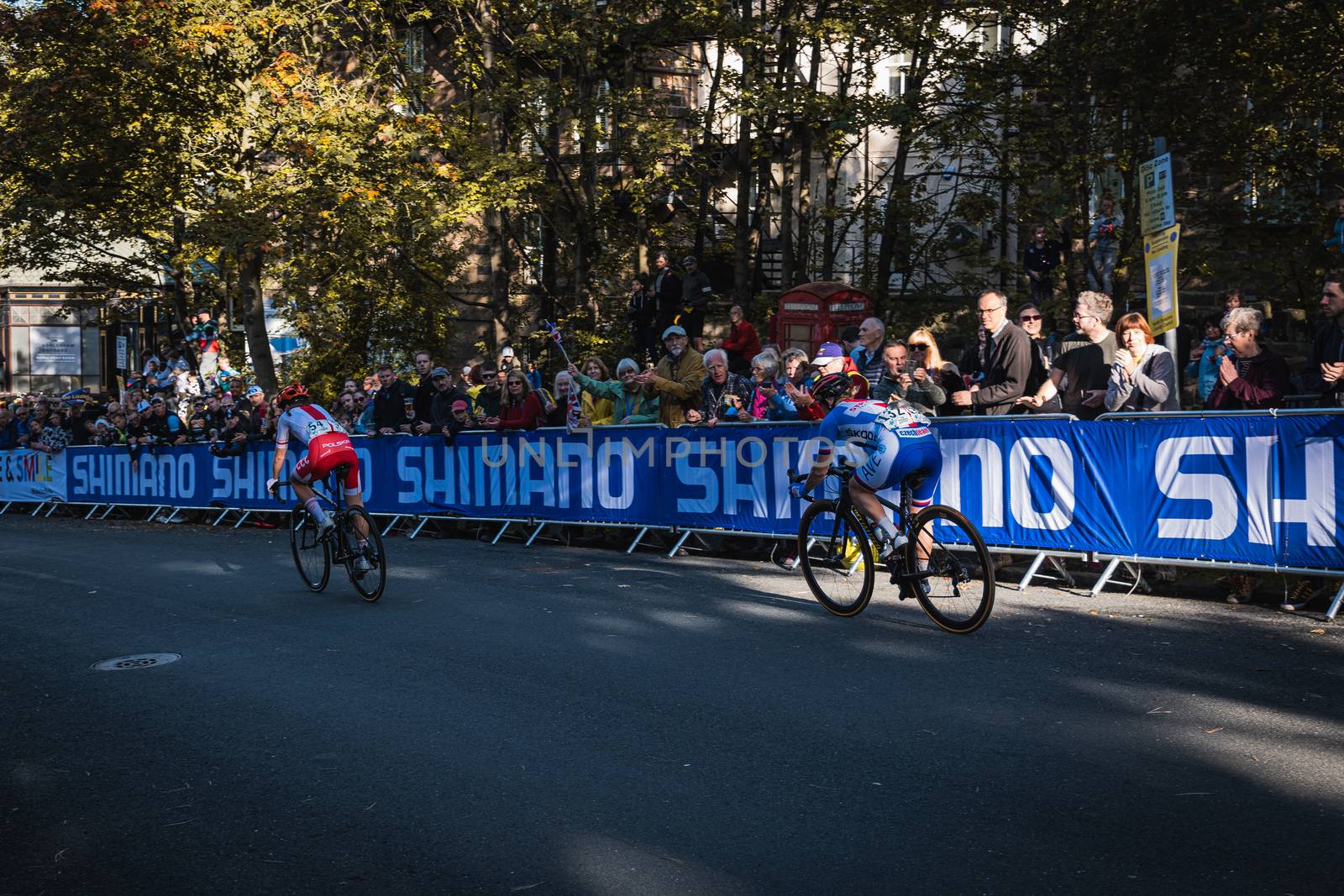 The UCI Cycling event from 2019 in Harrogate and Yorkshire, England