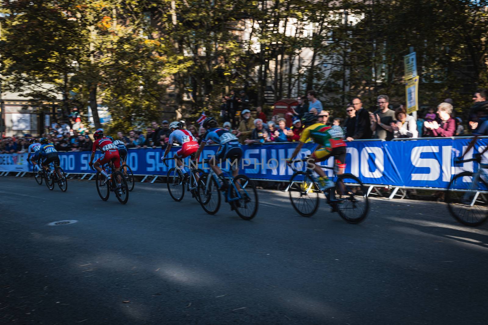 The UCI Cycling event from 2019 in Harrogate and Yorkshire, England