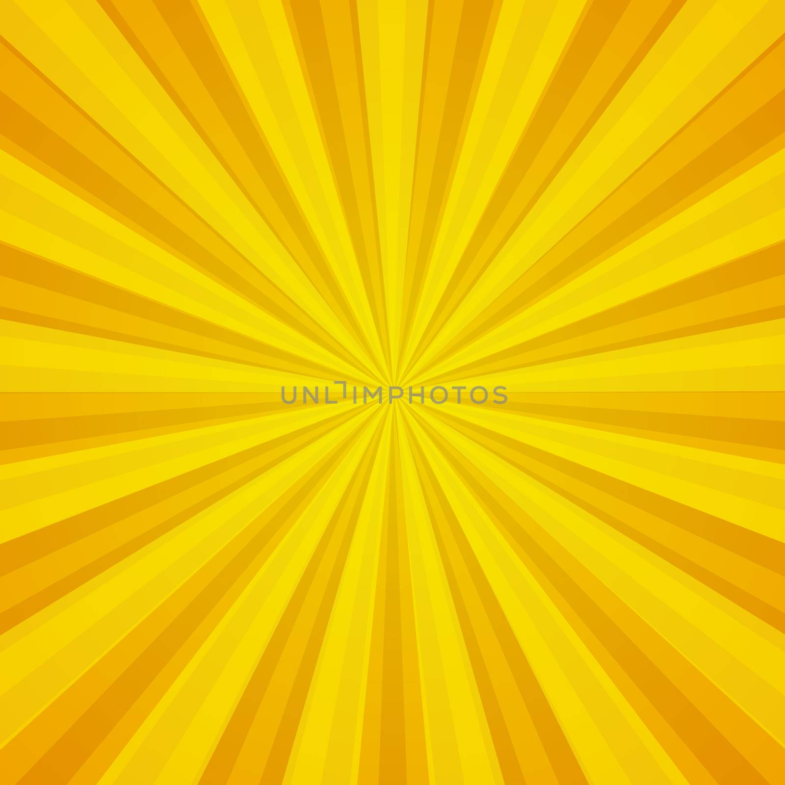 Colored back Pop Art Style yellow background. For comic text bubble backdrop line space. Funny sun beam template. Vector illustration.