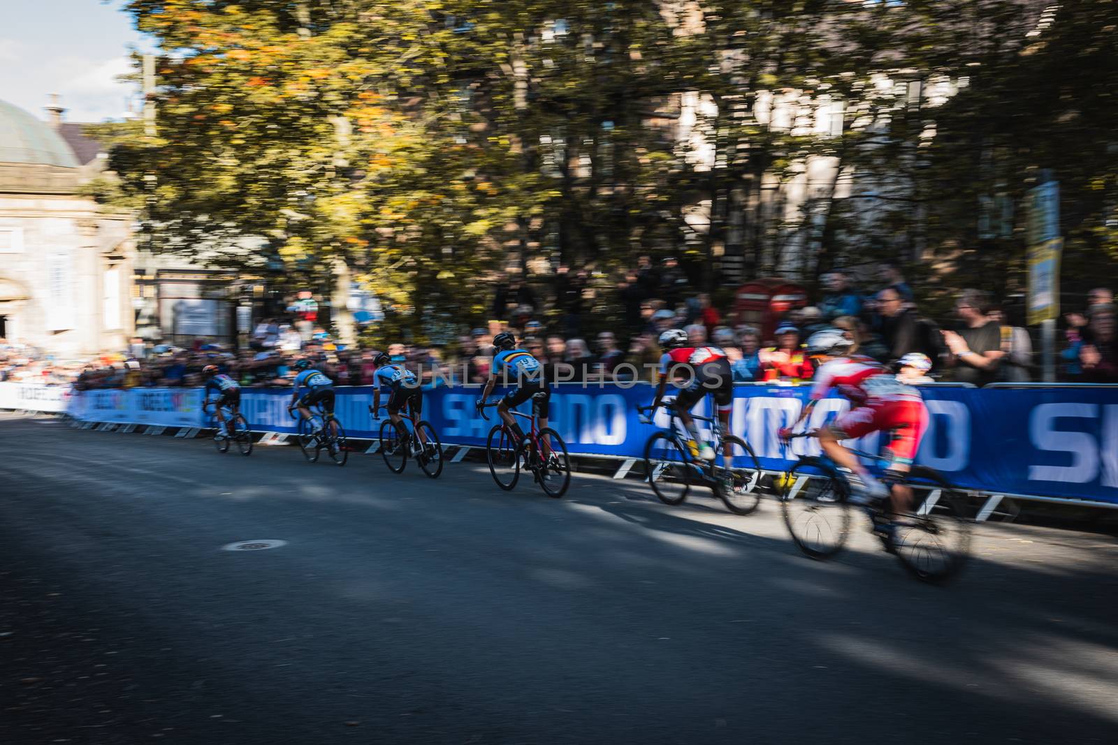 The UCI Cycling event from 2019 in Harrogate and Yorkshire, England