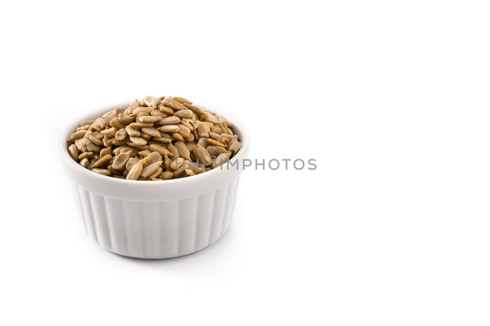 Sunflower seeds in bowl by chandlervid85