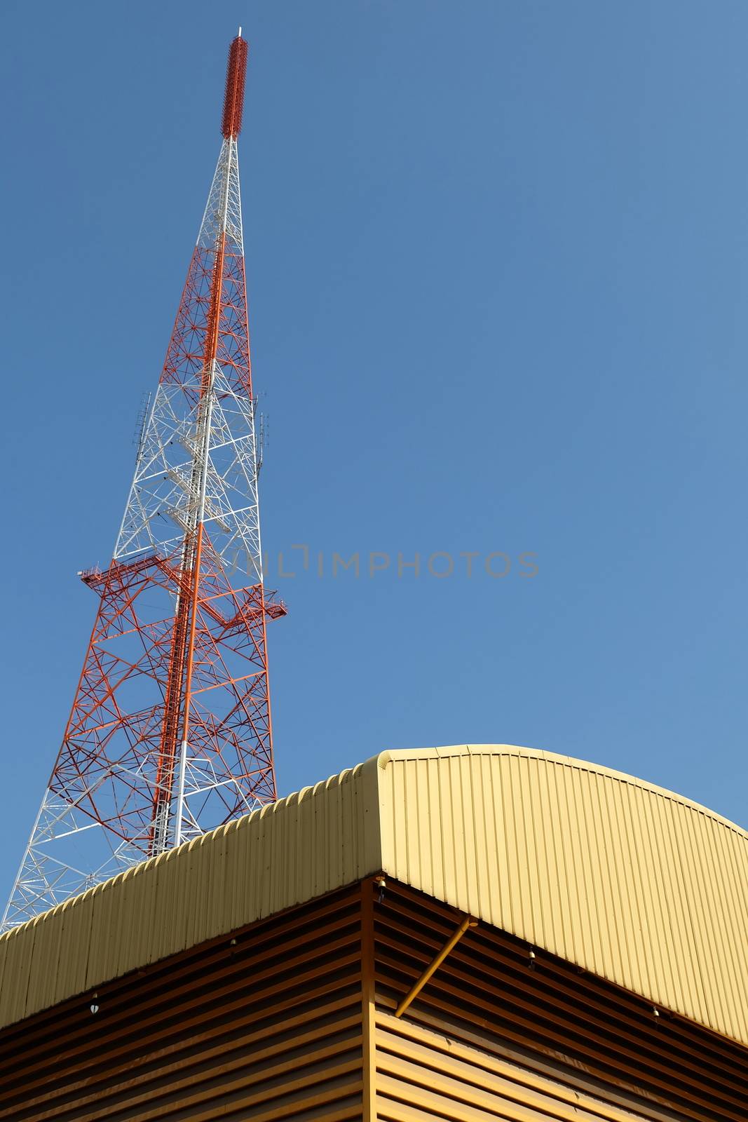 Radio Antenna Tower.